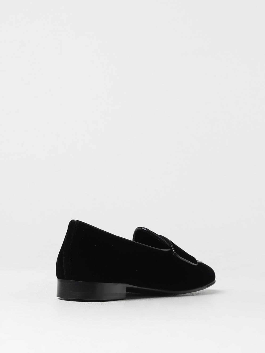 EDHEN MILANO MOCASSINI: Monk Strap Brera Edhén Milano in velluto, Nero - Img 3