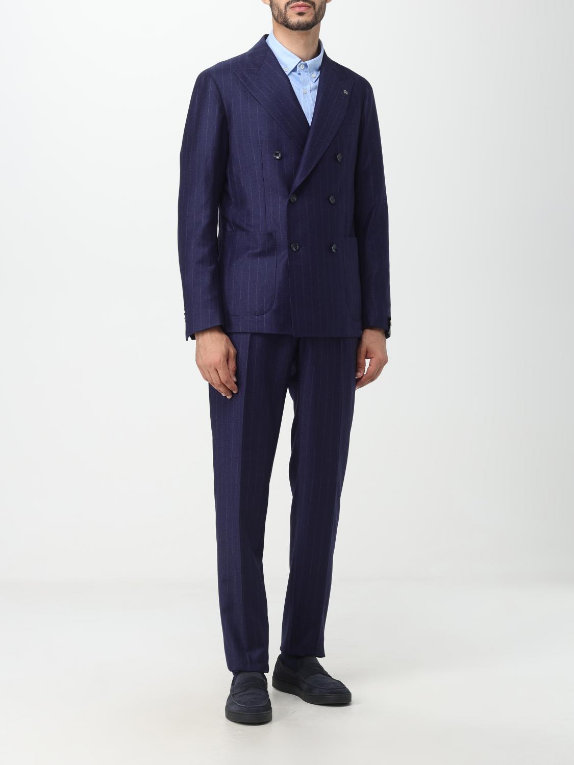 TAGLIATORE SUIT: Suit men Tagliatore, Blue - Img 2