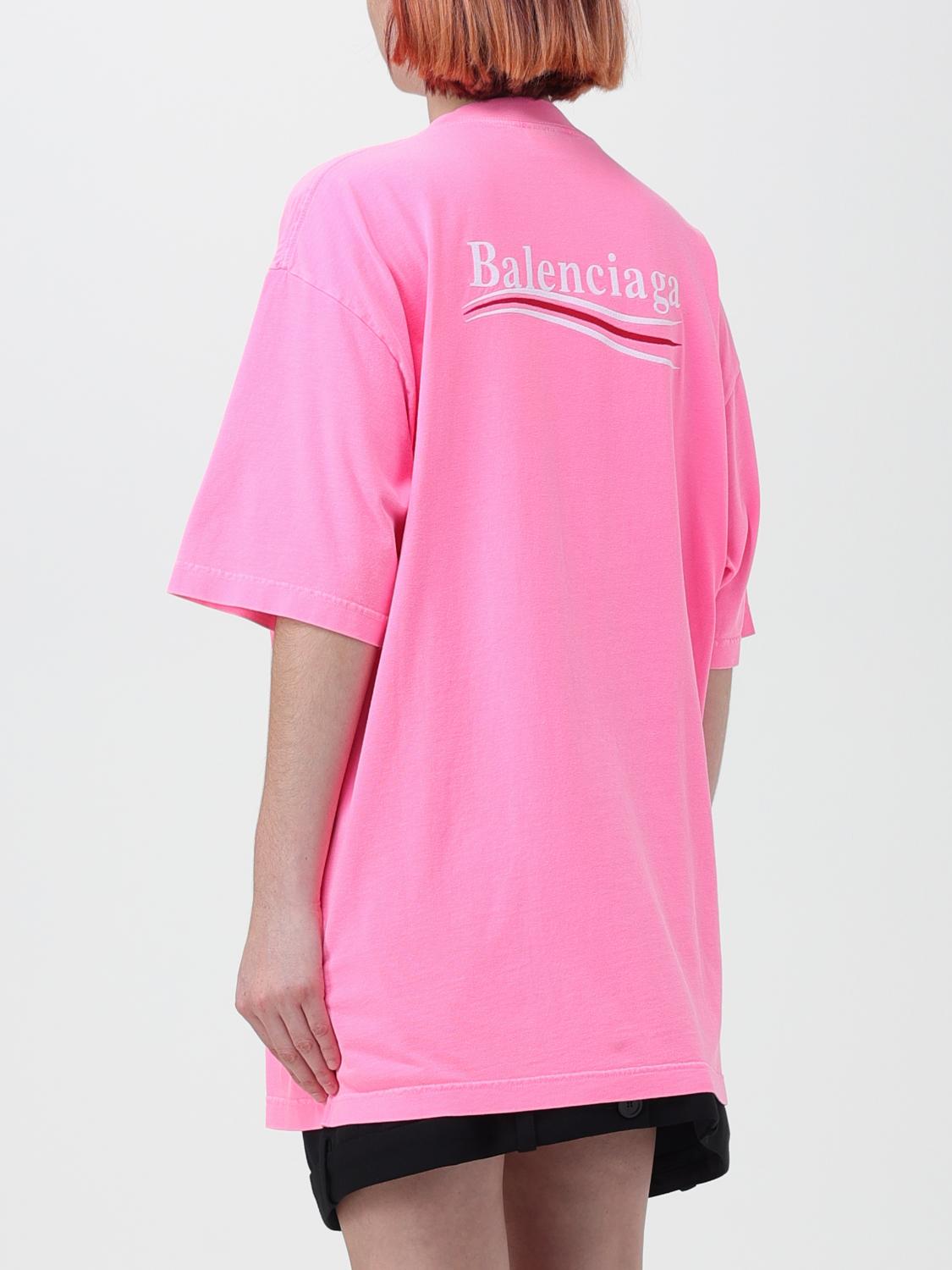Balenciaga Tシャツ レディース - ピンク | 641655TPVI3 | GIGLIO.COM