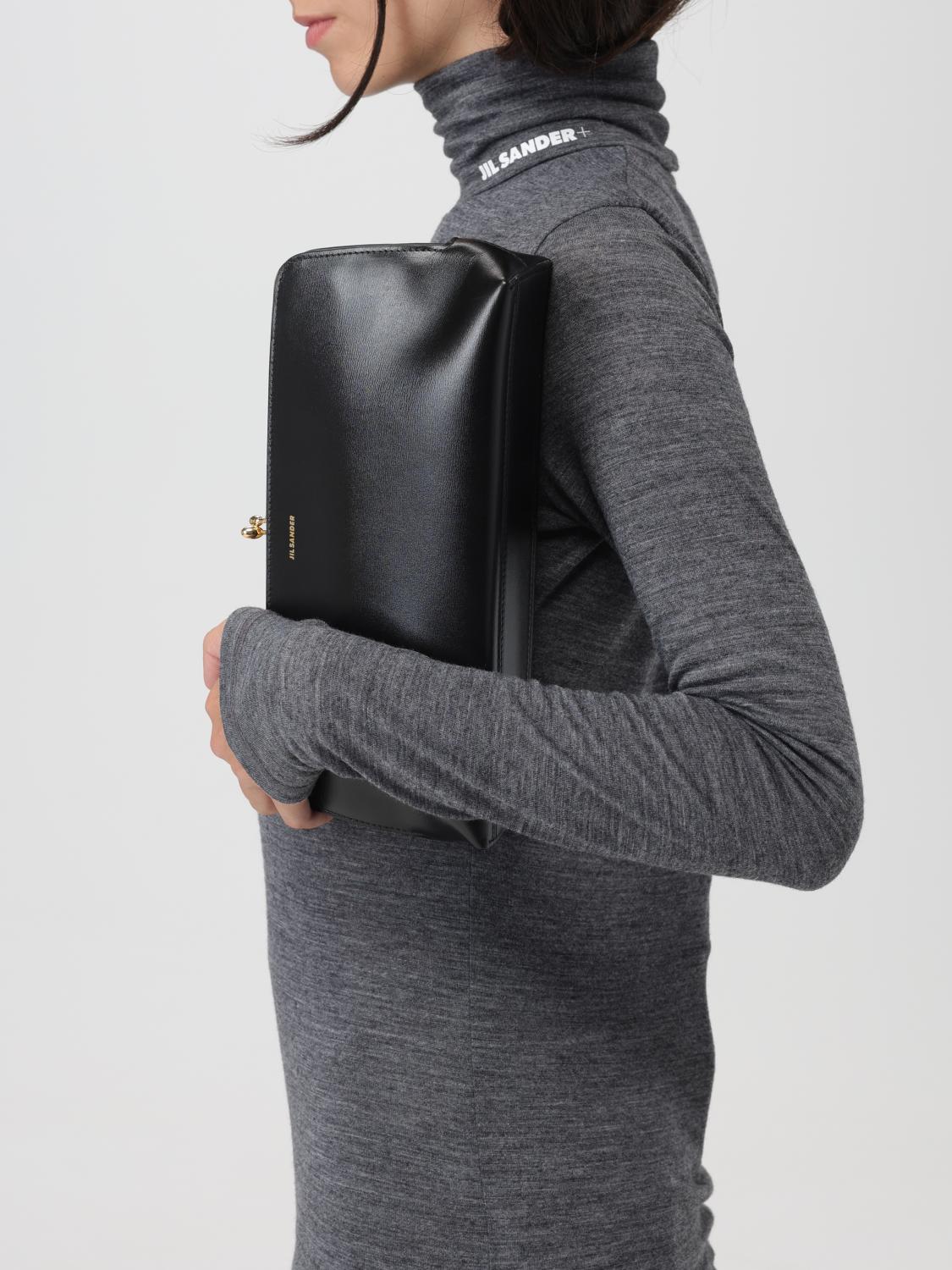 Jil Sander Shoulder bag woman - Black | J08ZH0008P5609 | GIGLIO.COM