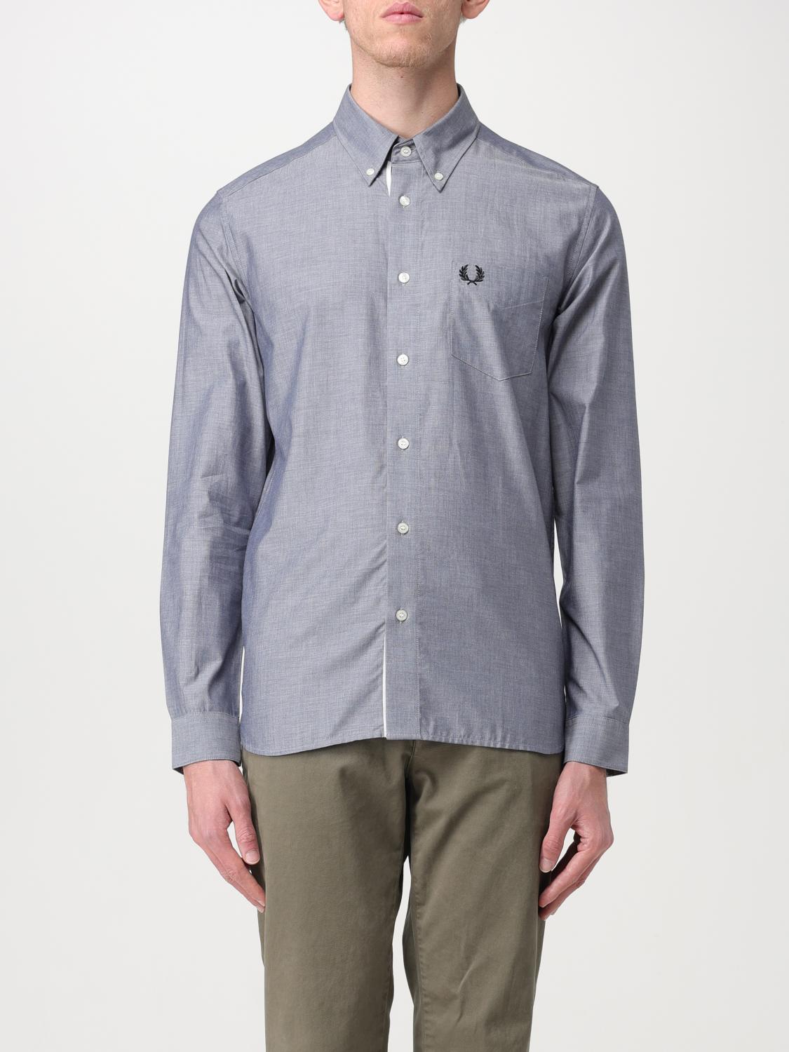 FRED PERRY CAMISA: Camiseta hombre Fred Perry, Gris - Img 1