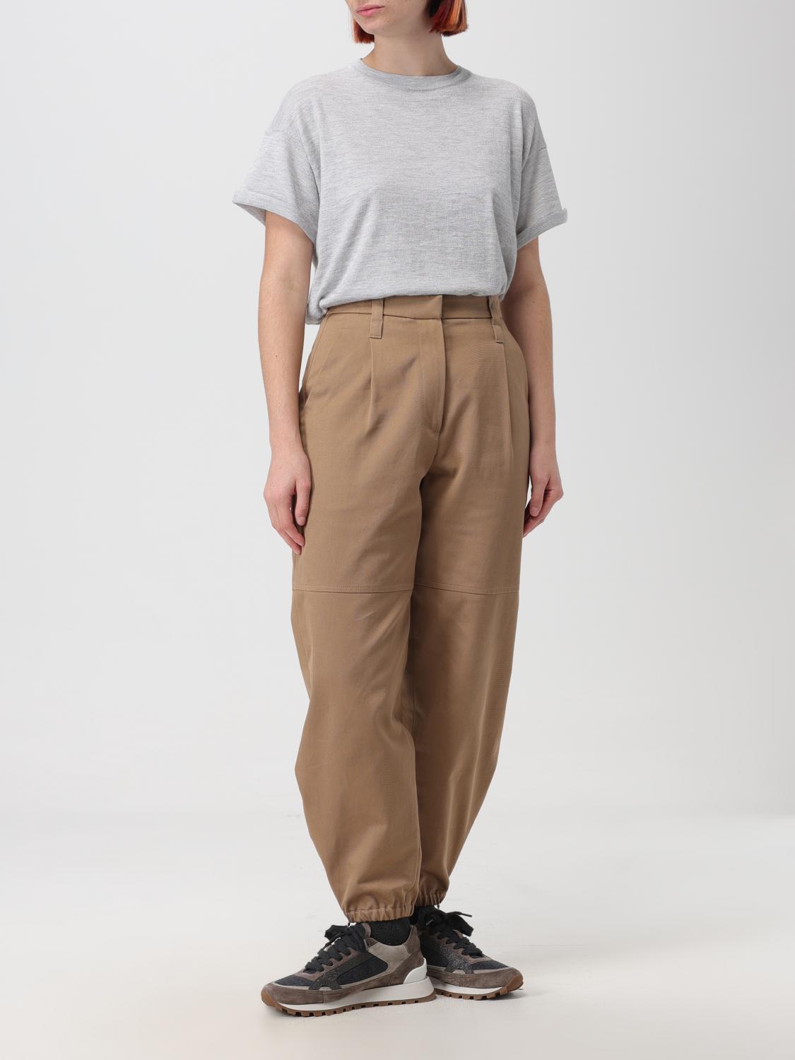 BRUNELLO CUCINELLI T-SHIRT: Brunello Cucinelli Basic T-Shirt, Grau - Img 2