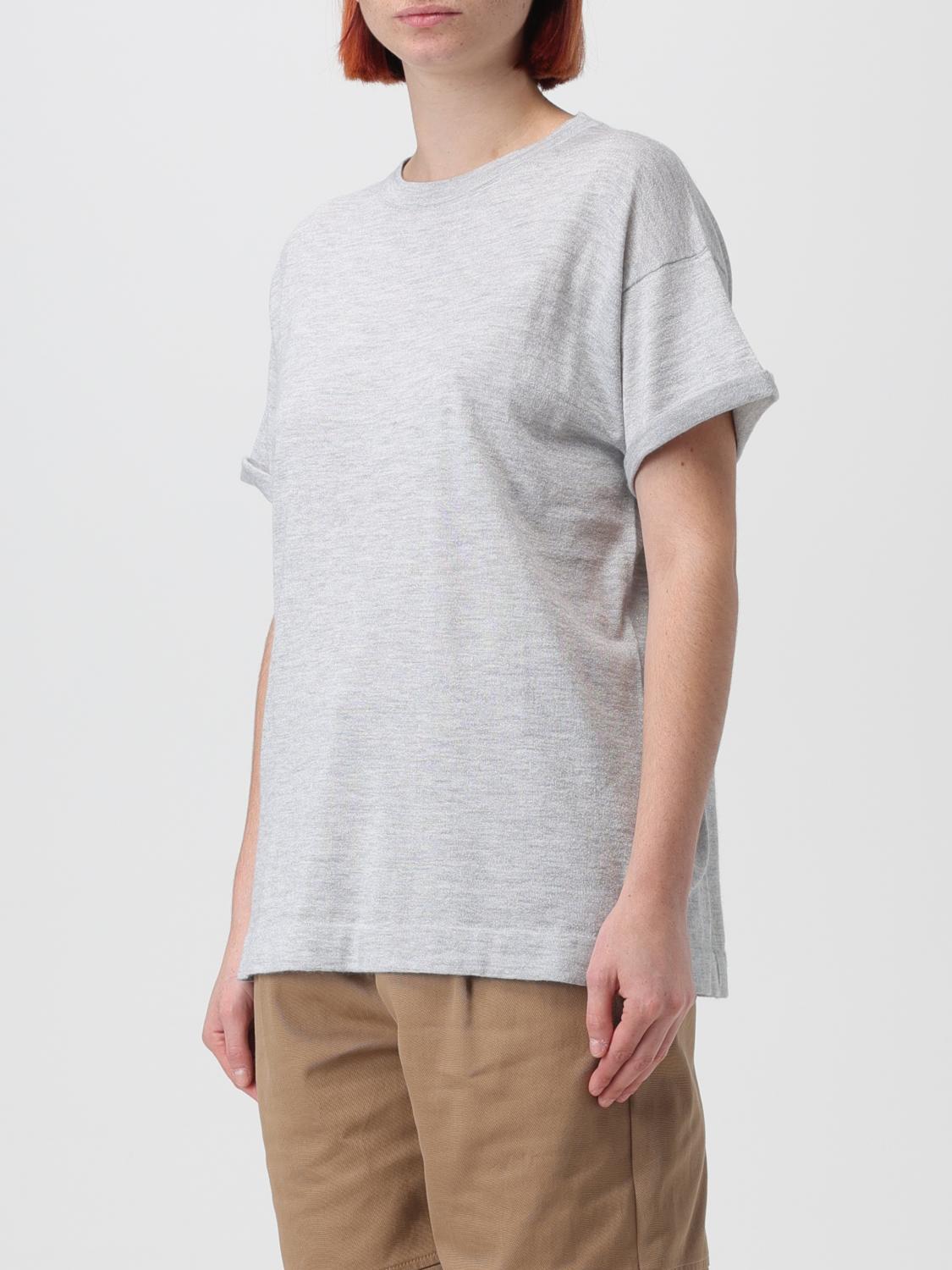 BRUNELLO CUCINELLI T-SHIRT: Brunello Cucinelli Basic T-Shirt, Grau - Img 4