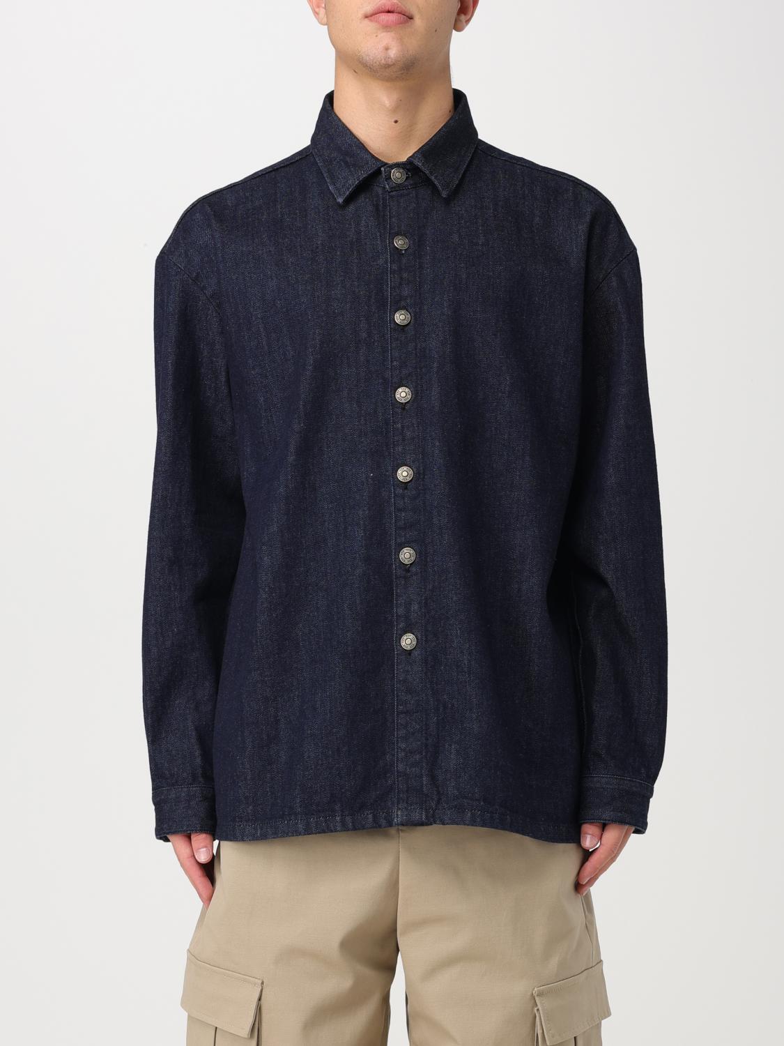 424 SHIRT: Shirt men 424, Black - Img 1