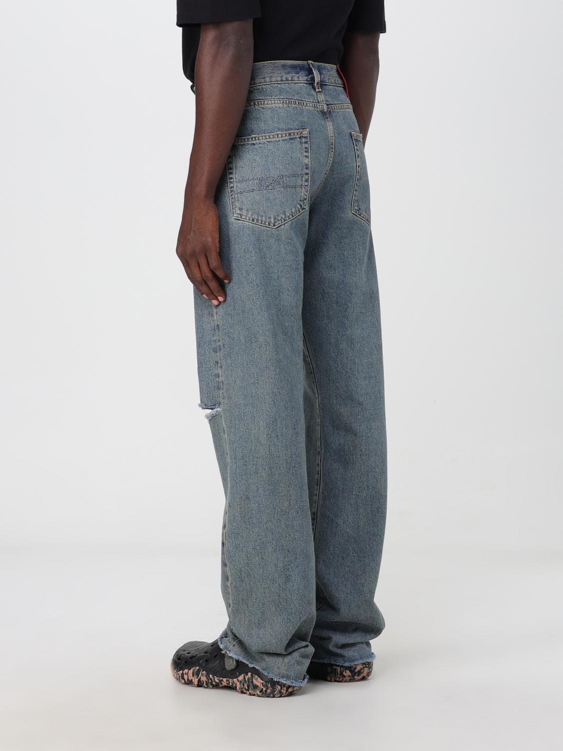 424 JEANS: Jeans men 424, Denim - Img 3