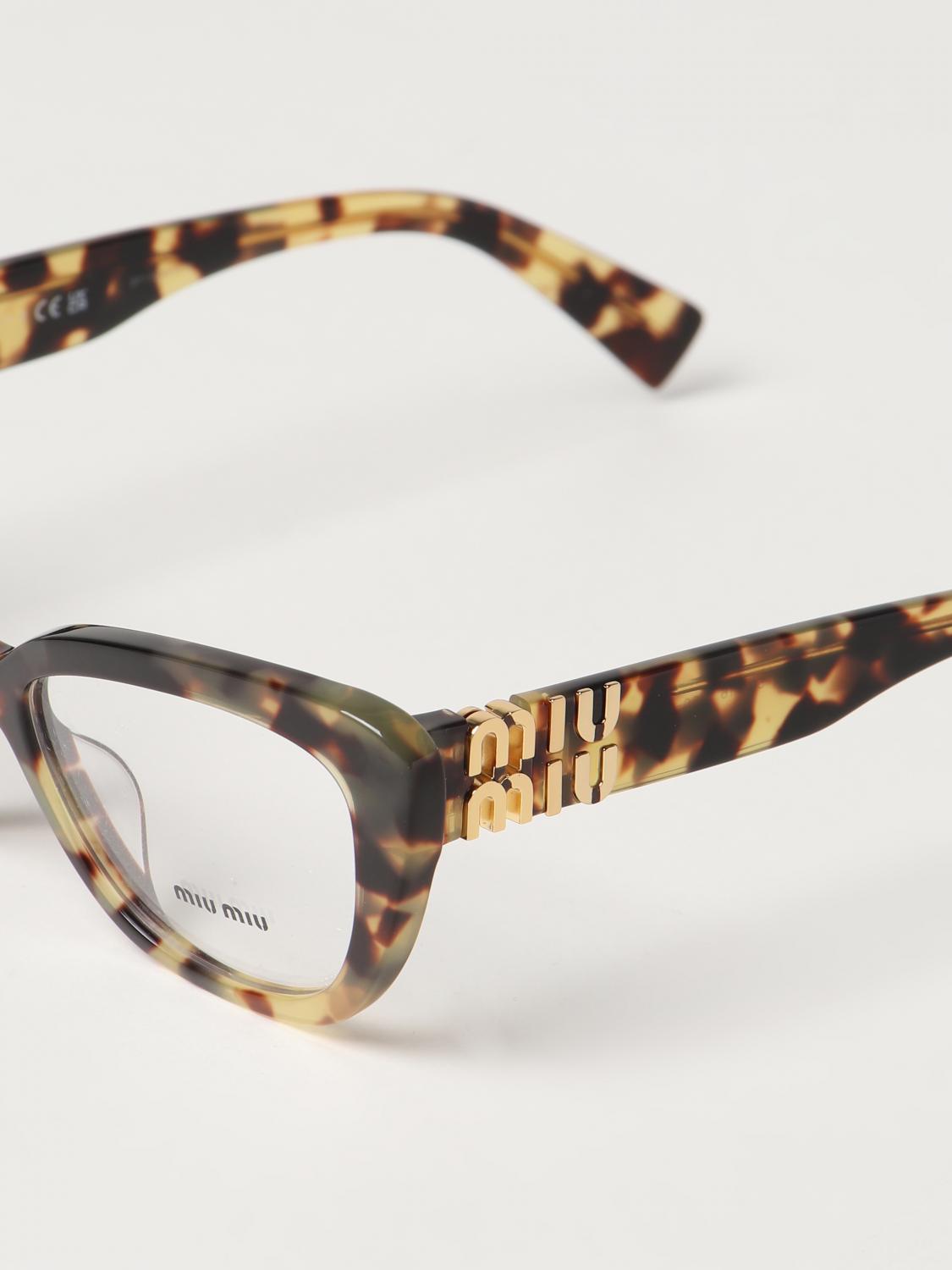 MIU MIU ОПРАВЫ ДЛЯ ОЧКОВ: Оправы для очков Женское Miu Miu, Многоцветный - Img 4