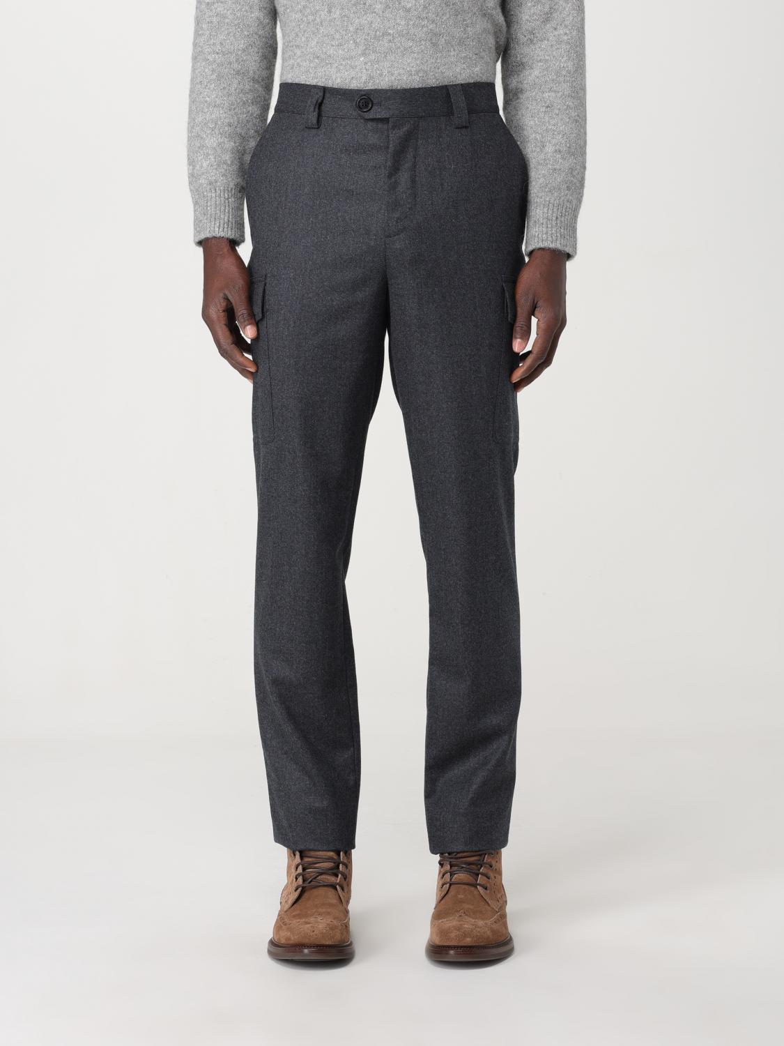 Brunello Cucinelli パンツ メンズ - グレー | ME226E1890 | GIGLIO.COM