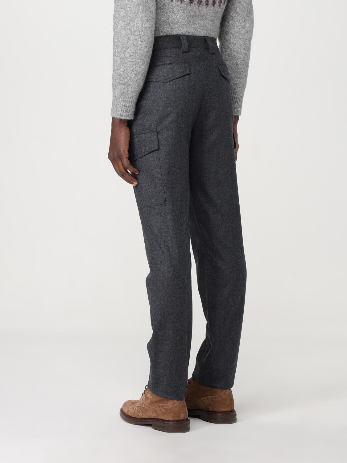 Brunello Cucinelli パンツ メンズ - グレー | ME226E1890 | GIGLIO.COM