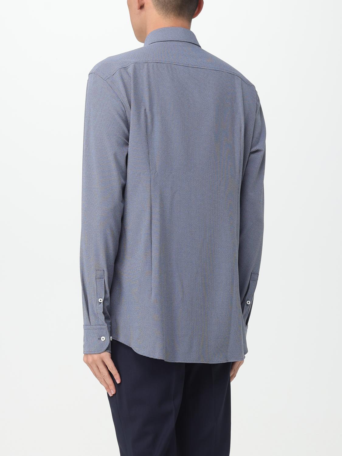 BOSS CAMICIA: Camicia Boss in cotone, Blue - Img 2