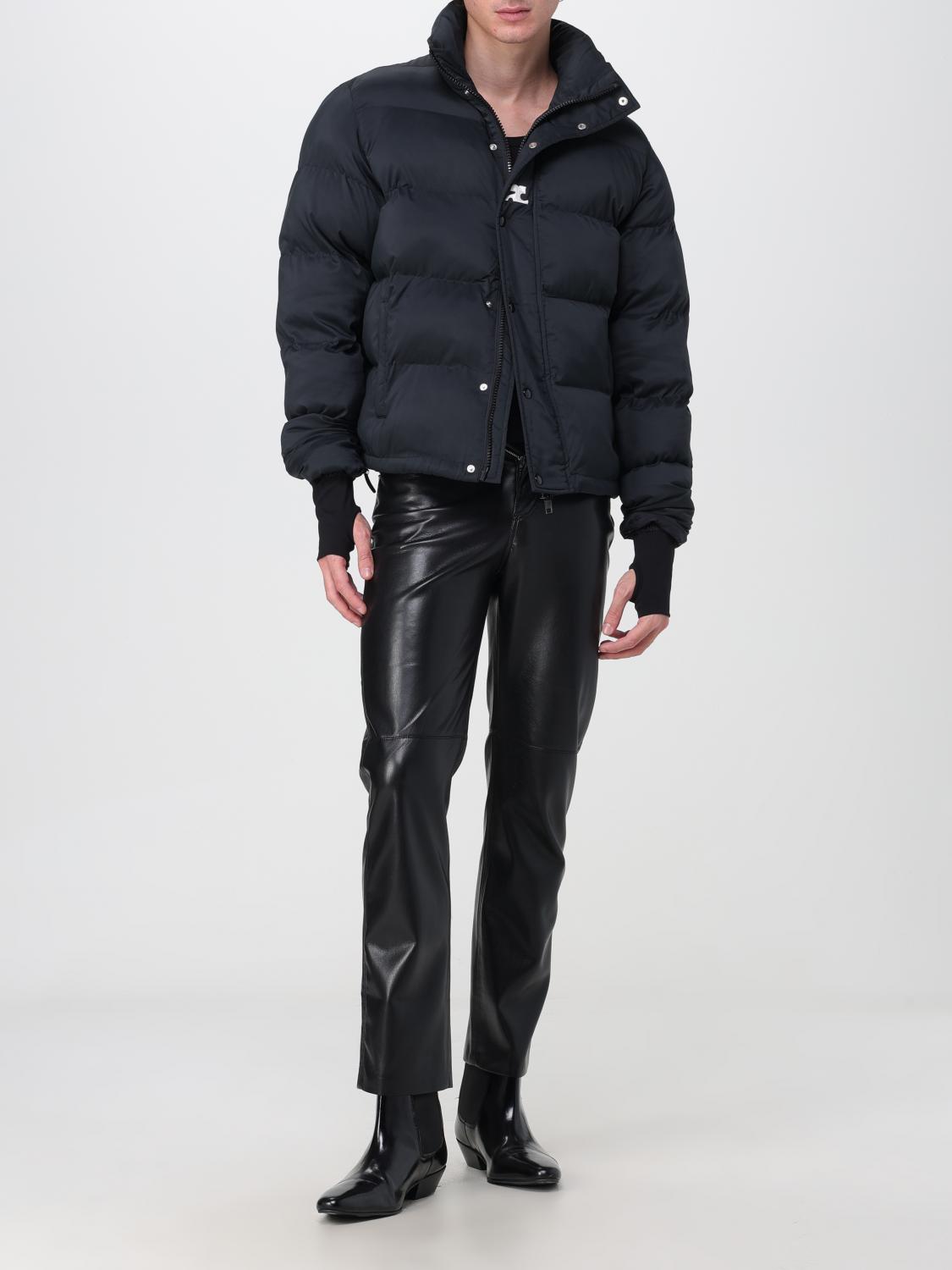 Courrèges Veste homme - Noir | 323CMA105PL0112 | GIGLIO.COM