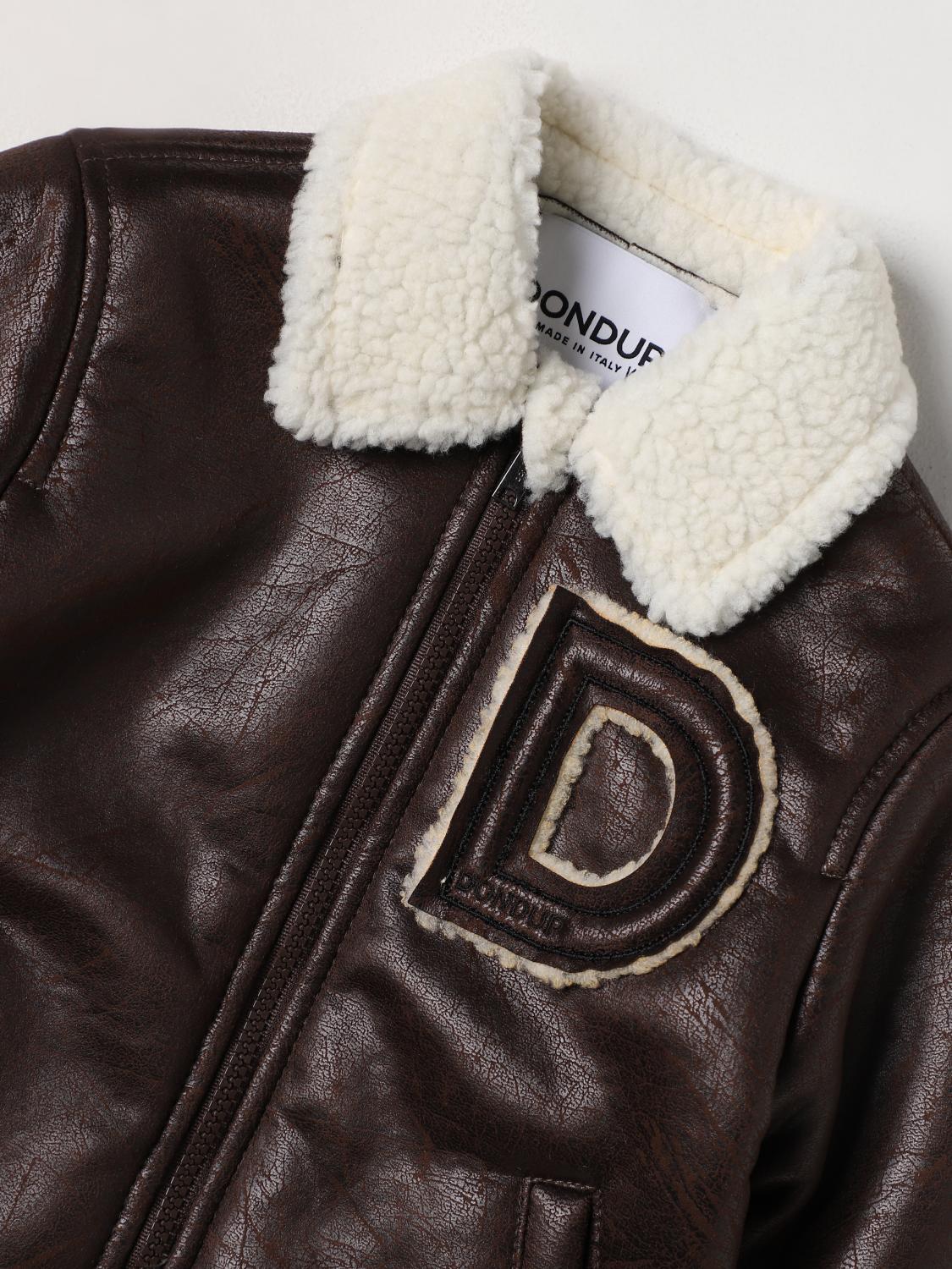 DONDUP KIDS JACKE: Mäntel kinder Dondup, Braun - Img 3