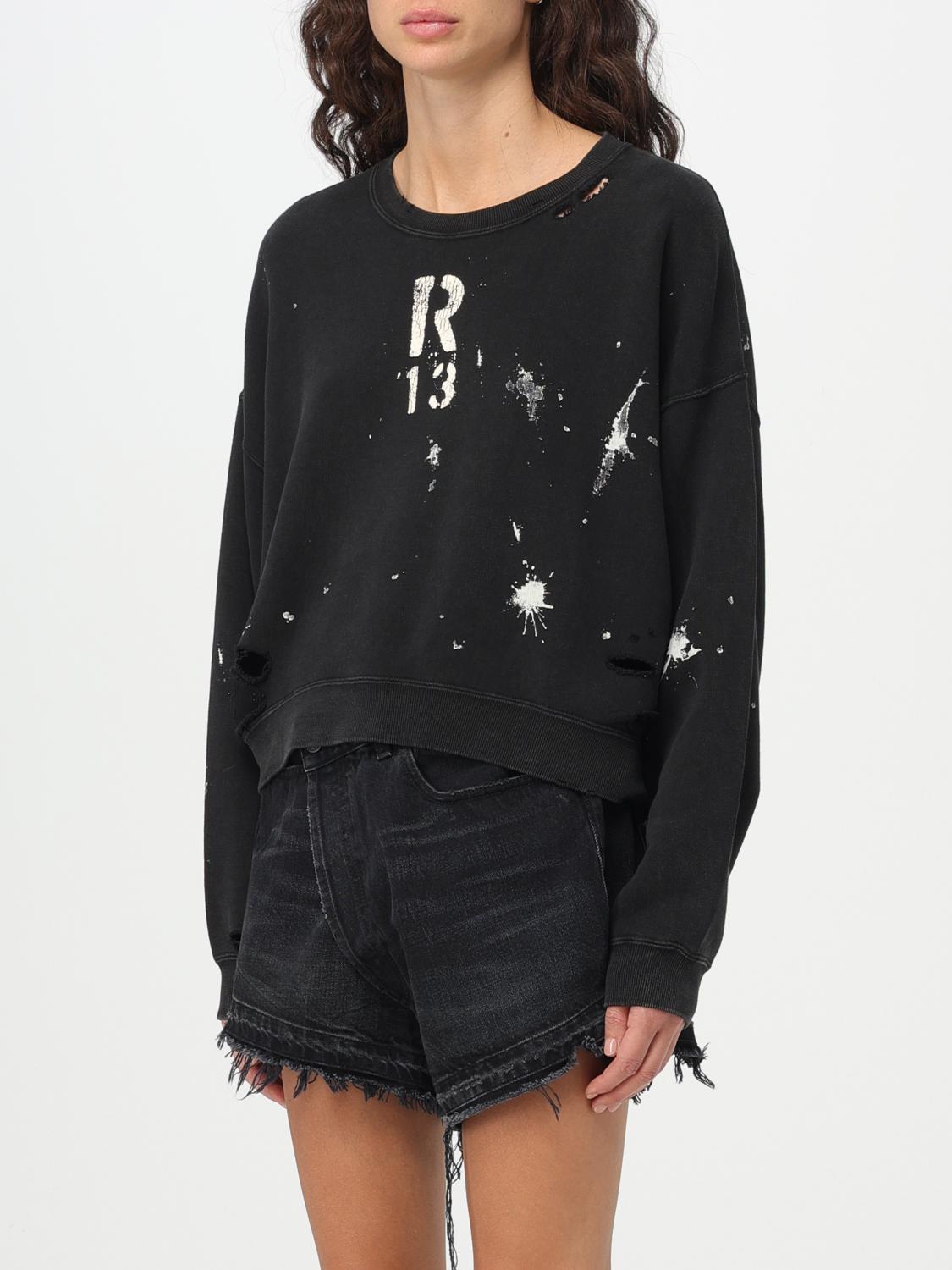 R13 SWEATER: Sweater woman R13, Black - Img 4