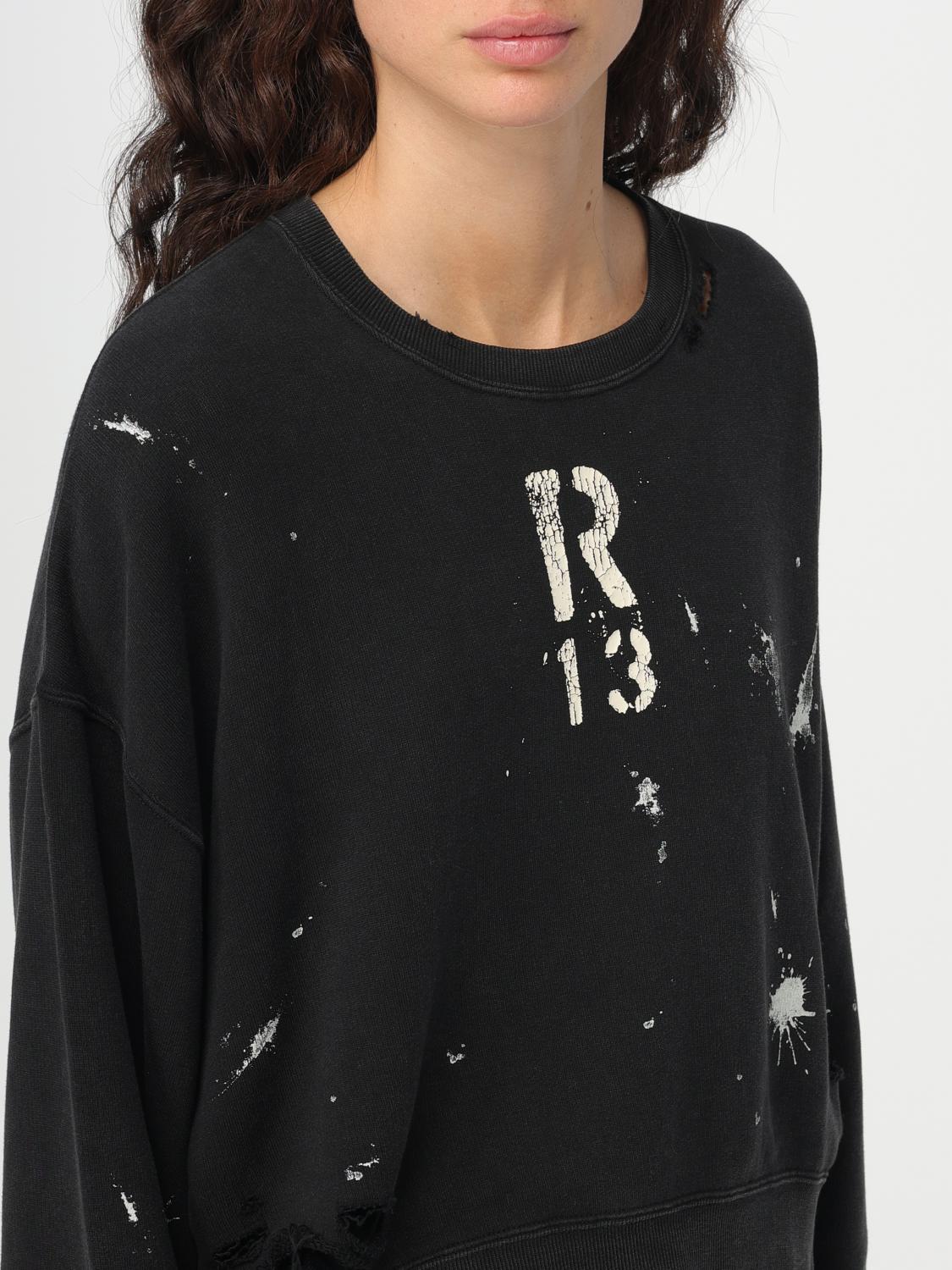 R13 SWEATER: Sweater woman R13, Black - Img 5