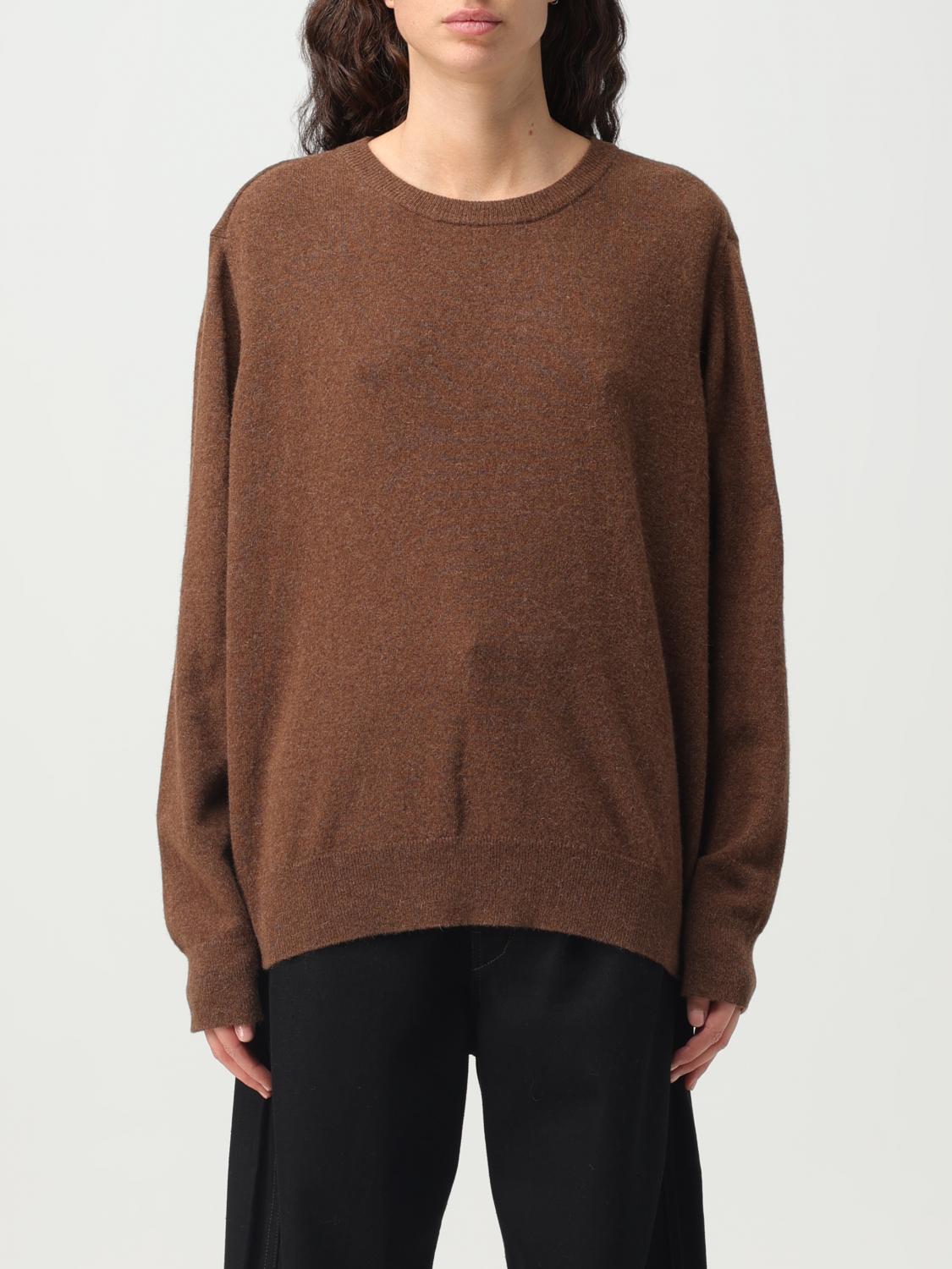 LEMAIRE MAGLIA: Maglia Lemaire in misto lana, Marrone - Img 1