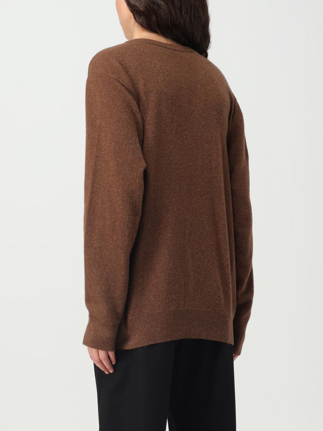 LEMAIRE MAGLIA: Maglia Lemaire in misto lana, Marrone - Img 3