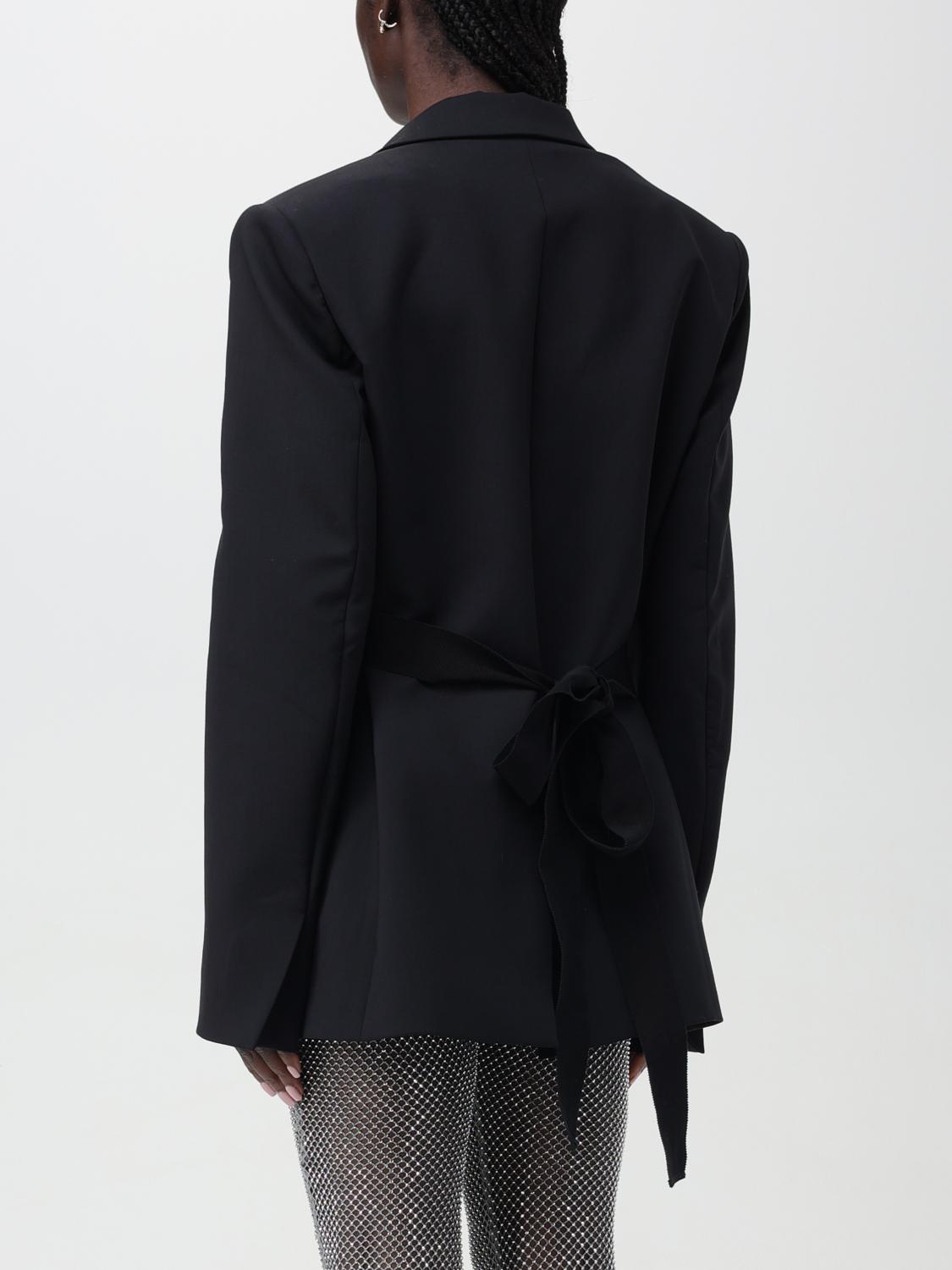 アウターその他 NENSI DOJAKA Woman Blazer Black NDAW23JKT019 BLACK Nensi Dojaka Outlet: Blazer woman - Black | Nensi Dojaka