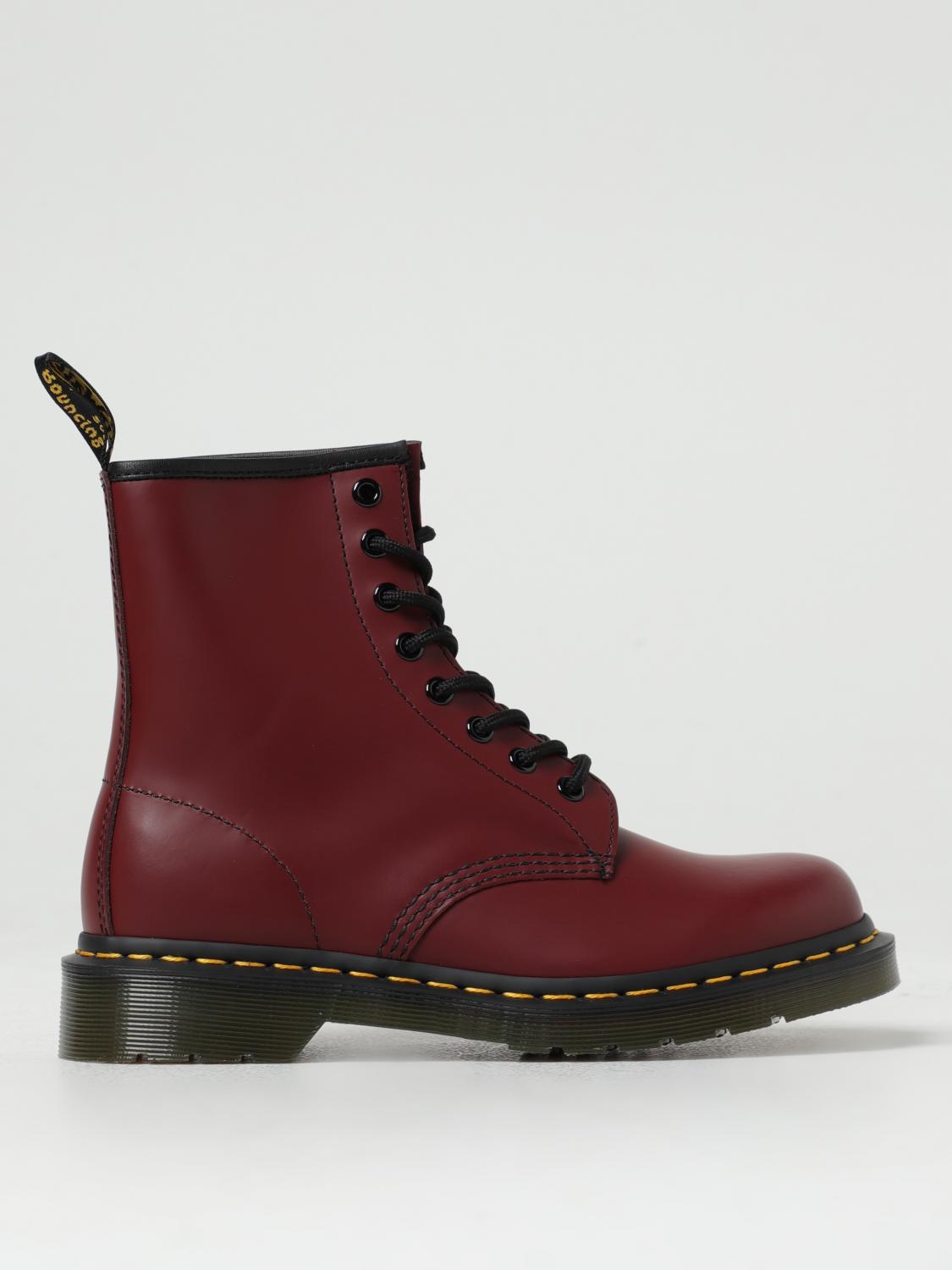 DR. MARTENS Botas hombre Rojo Botas Dr. Martens 11822600 en linea en GIGLIO.COM