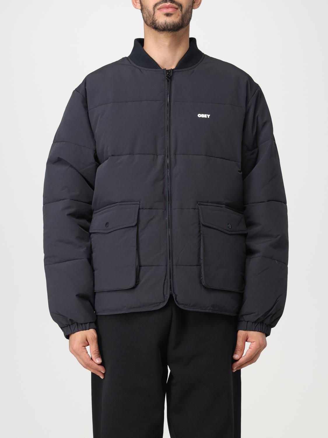 OBEY: Jacket men - Black | Obey jacket 121800546 online at