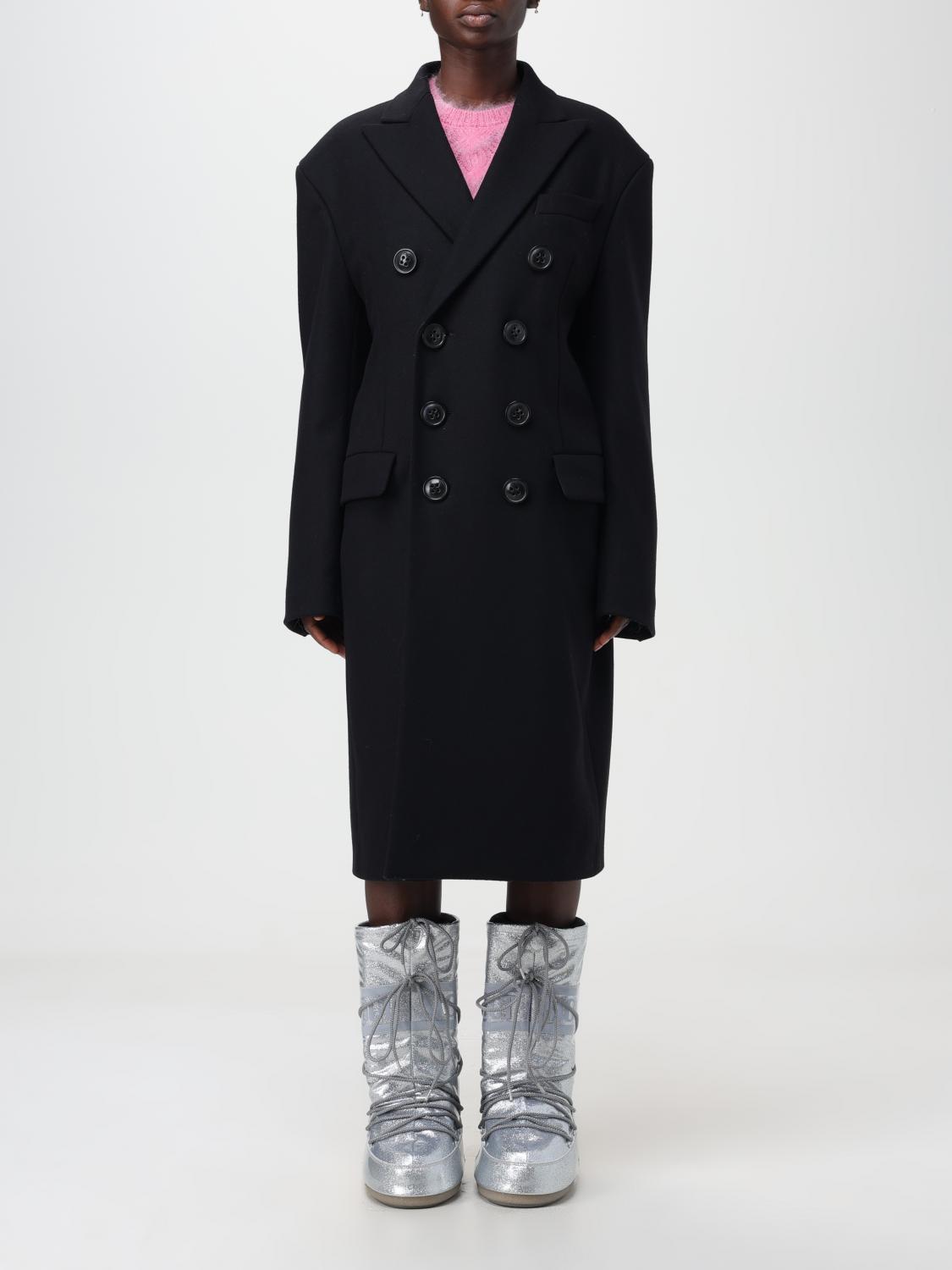 Dsquared² Multicolor Viscose Coat