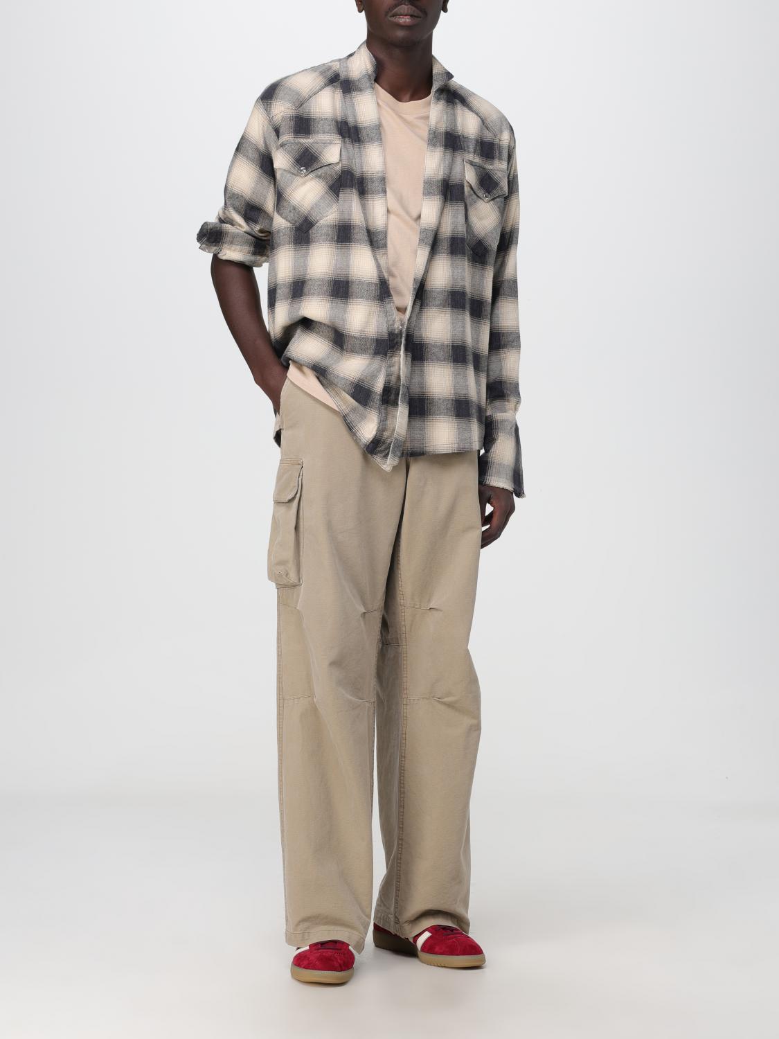 GREG LAUREN SHIRT: Shirt men Greg Lauren, Black - Img 2