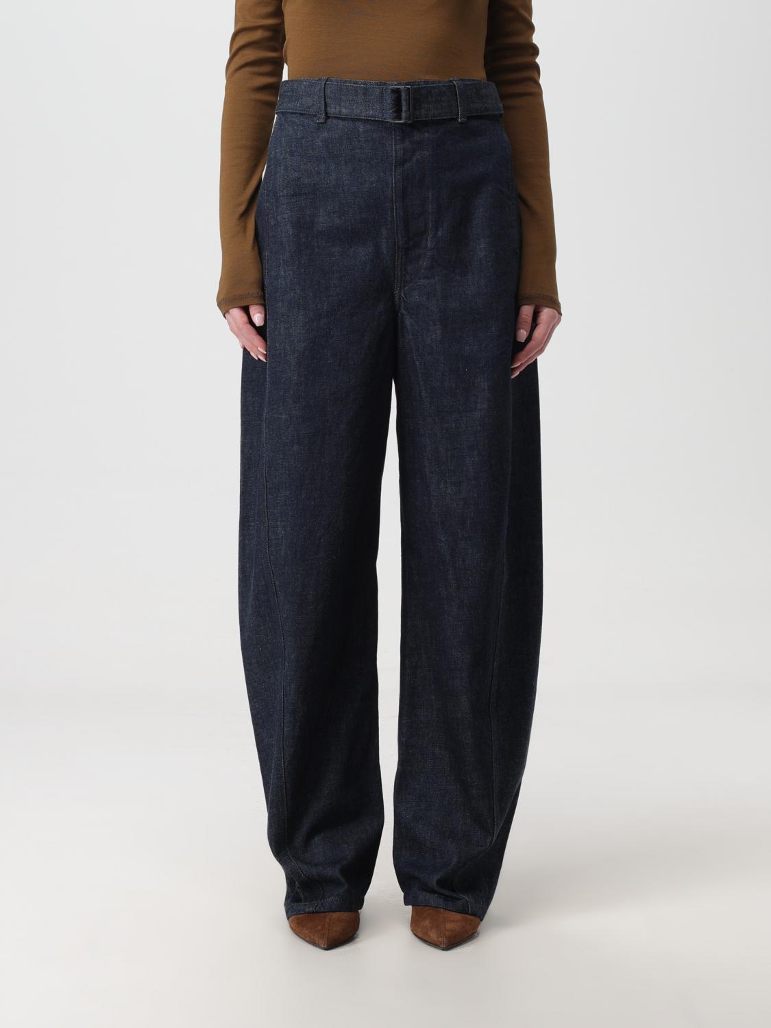 LEMAIRE VAQUEROS: Vaquero mujer Lemaire, Azul Oscuro - Img 1