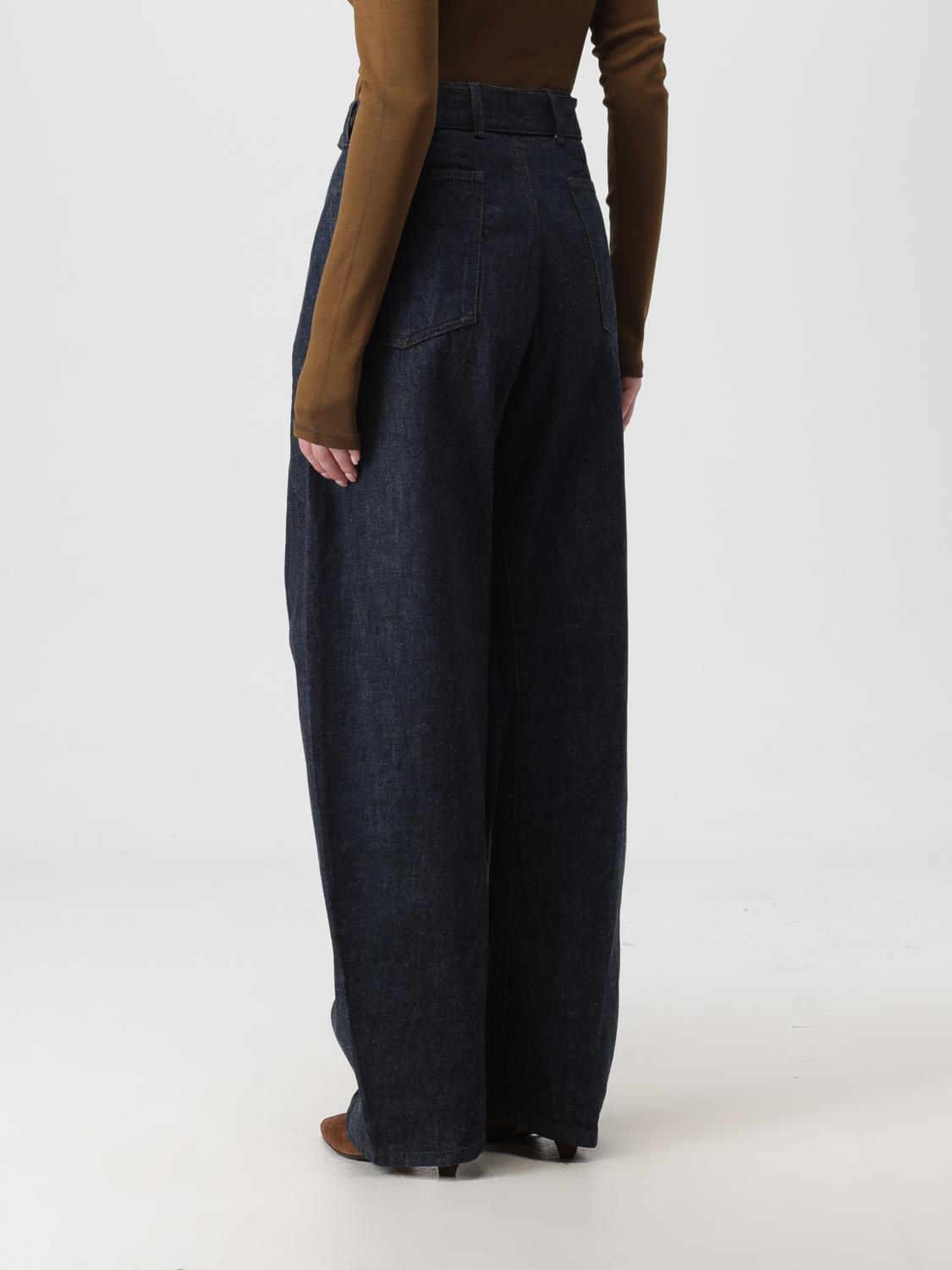 LEMAIRE VAQUEROS: Vaquero mujer Lemaire, Azul Oscuro - Img 3