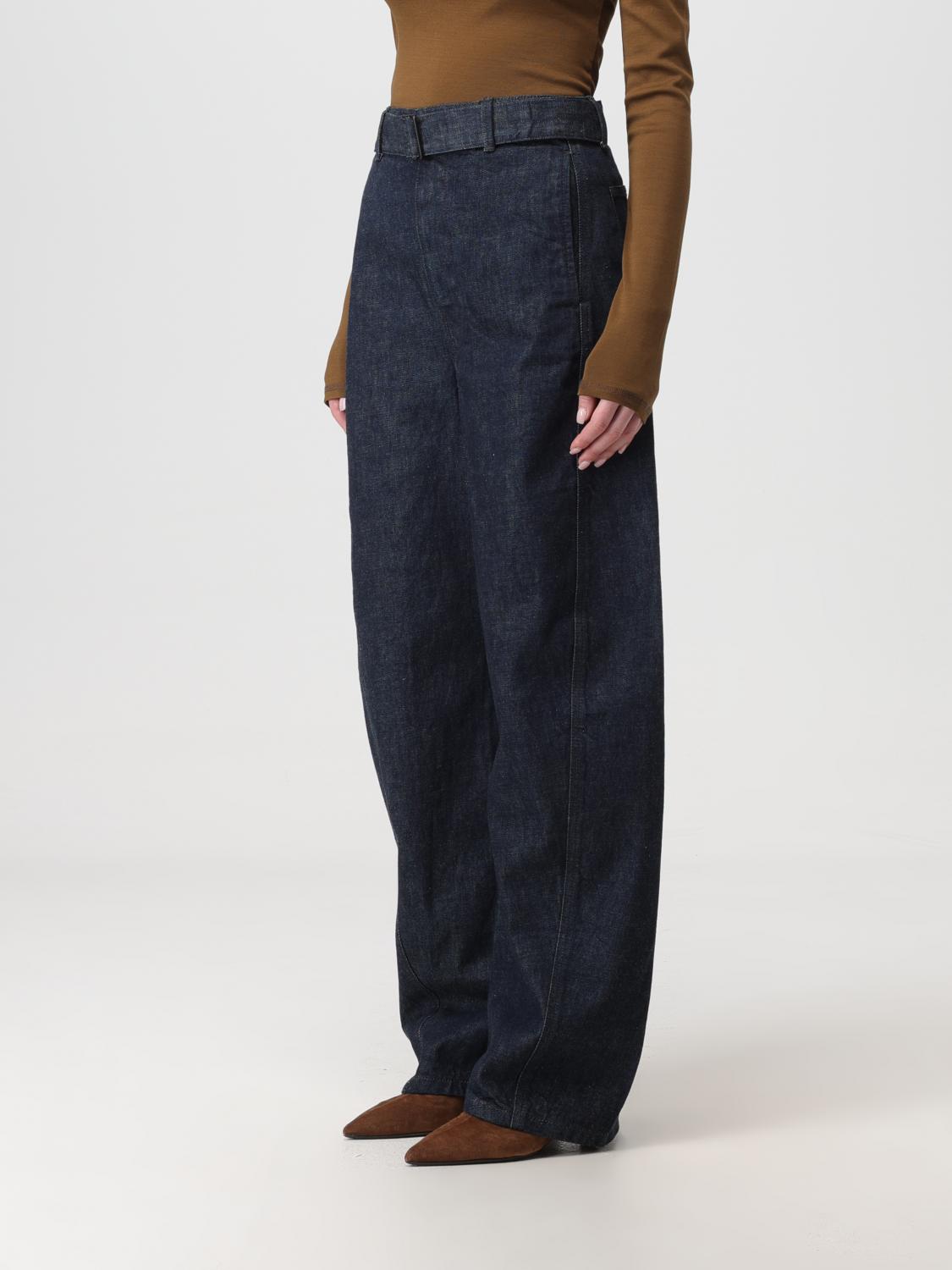 LEMAIRE VAQUEROS: Vaquero mujer Lemaire, Azul Oscuro - Img 4