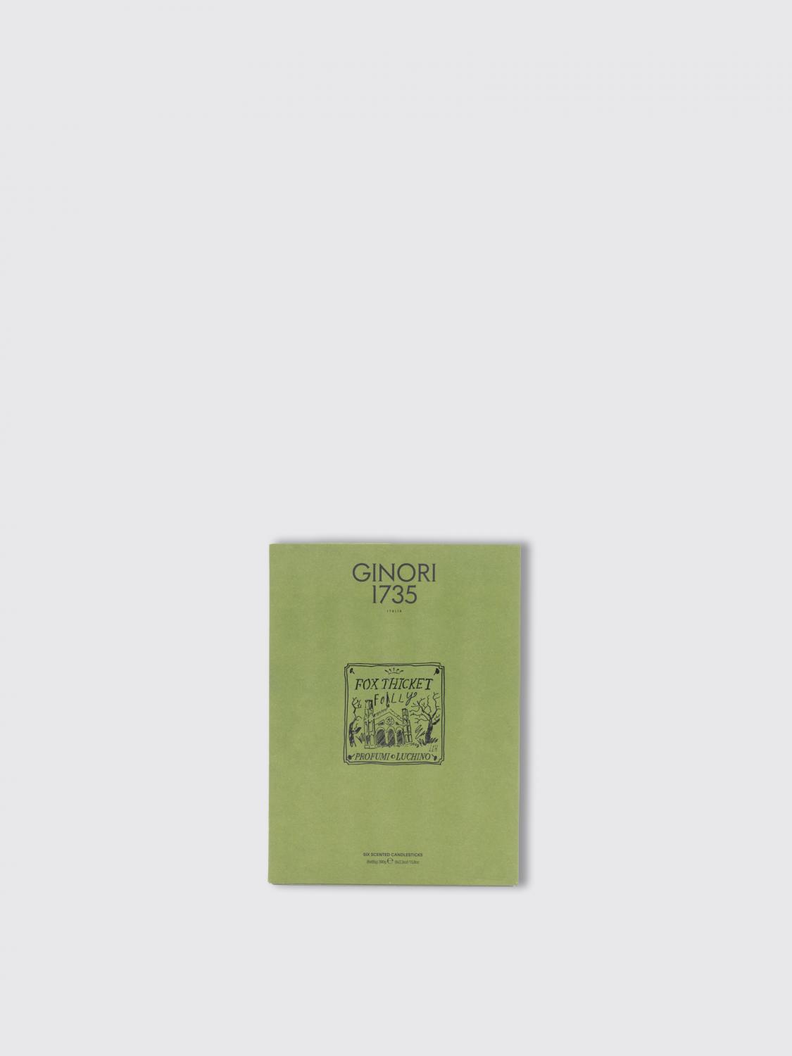 GINORI 1735 CANDLES AND FRAGRANCES: Candles and fragrances lifestyle Ginori, グリーン - Img 1