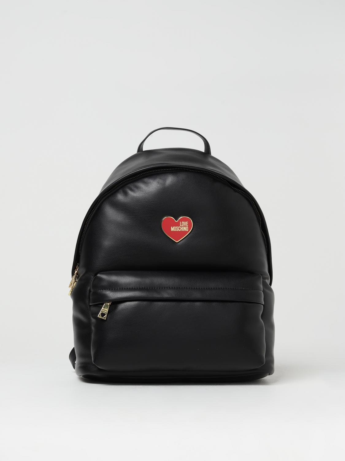 LOVE MOSCHINO: Rucksack damen Schwarz Love Moschino Rucksack