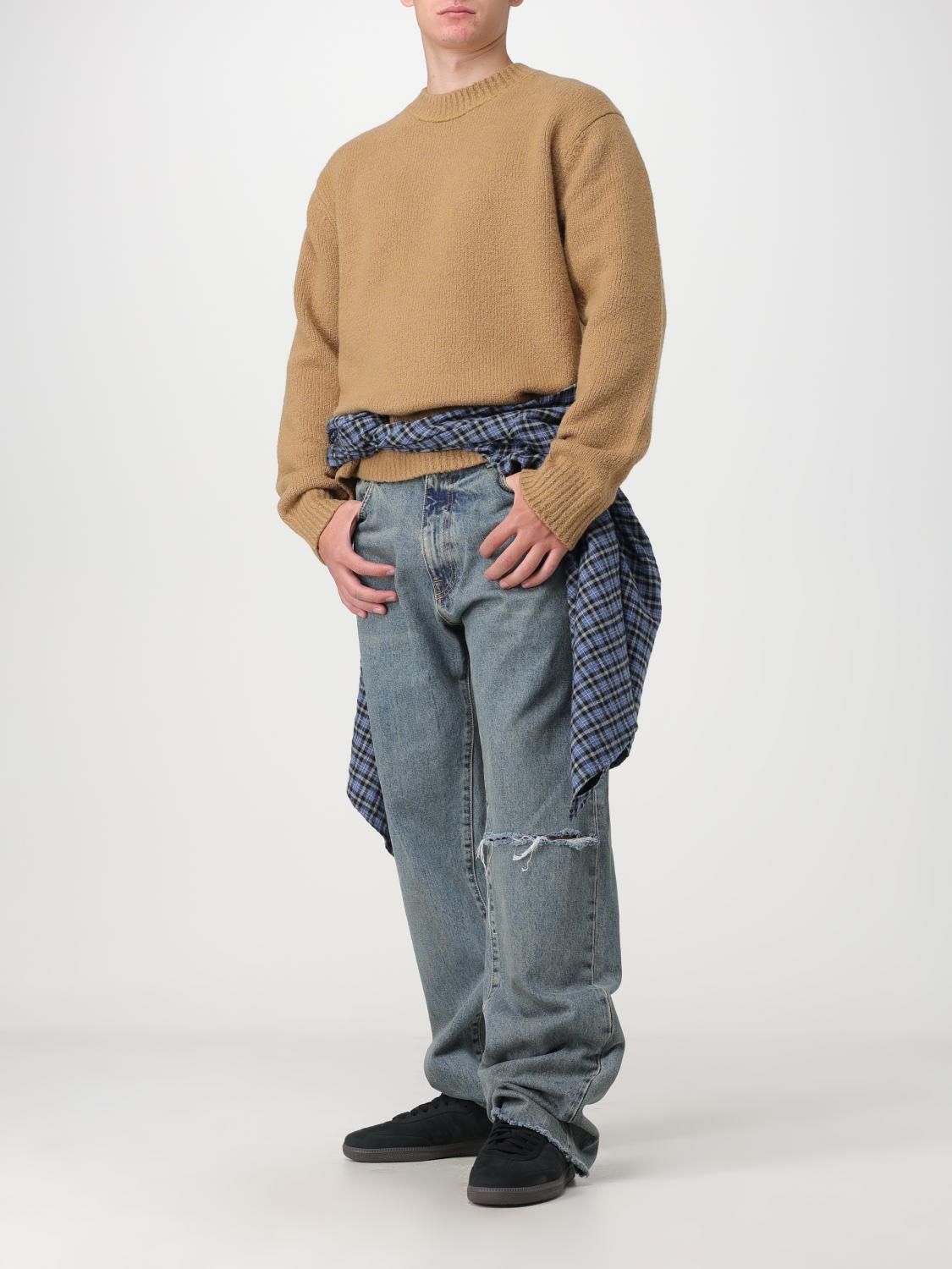 ACNE STUDIOS 毛衣: 毛衣 男士 Acne Studios, 棕色 - Img 2