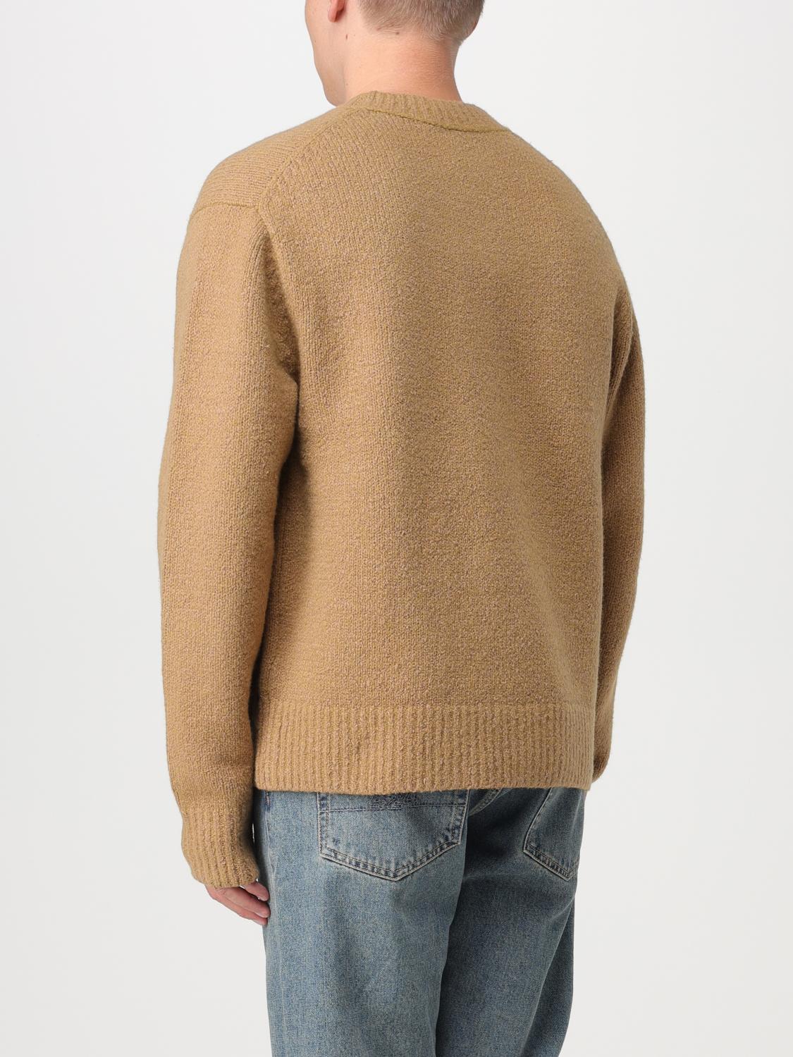 ACNE STUDIOS 毛衣: 毛衣 男士 Acne Studios, 棕色 - Img 3