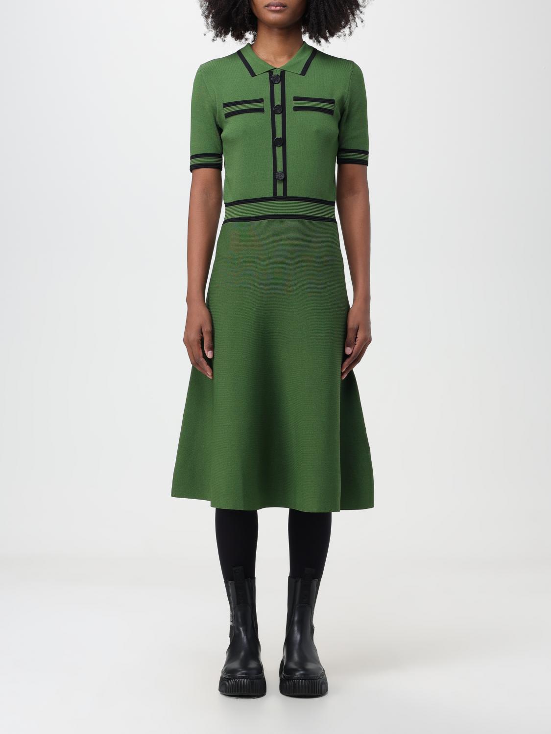 karl lagerfeld green dress woman - Womens Apparel