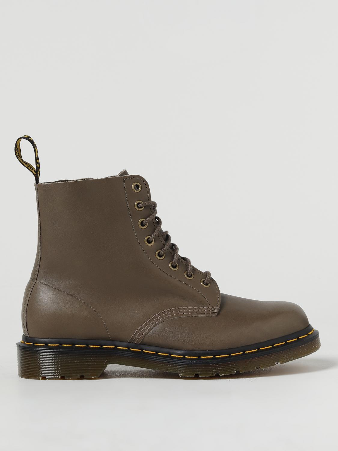 DR. MARTENS STIVALETTI: Stivaletto 1460 Pascal Dr.Martens in pelle, Oliva - Img 1