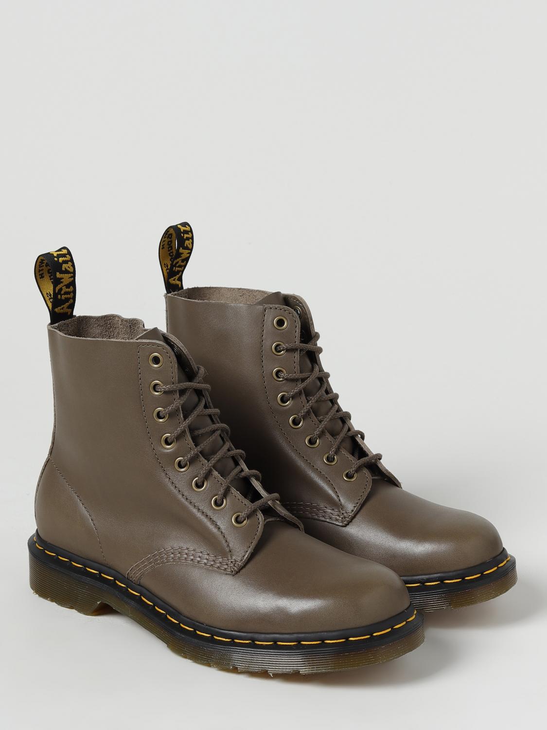 DR. MARTENS STIVALETTI: Stivaletto 1460 Pascal Dr.Martens in pelle, Oliva - Img 2