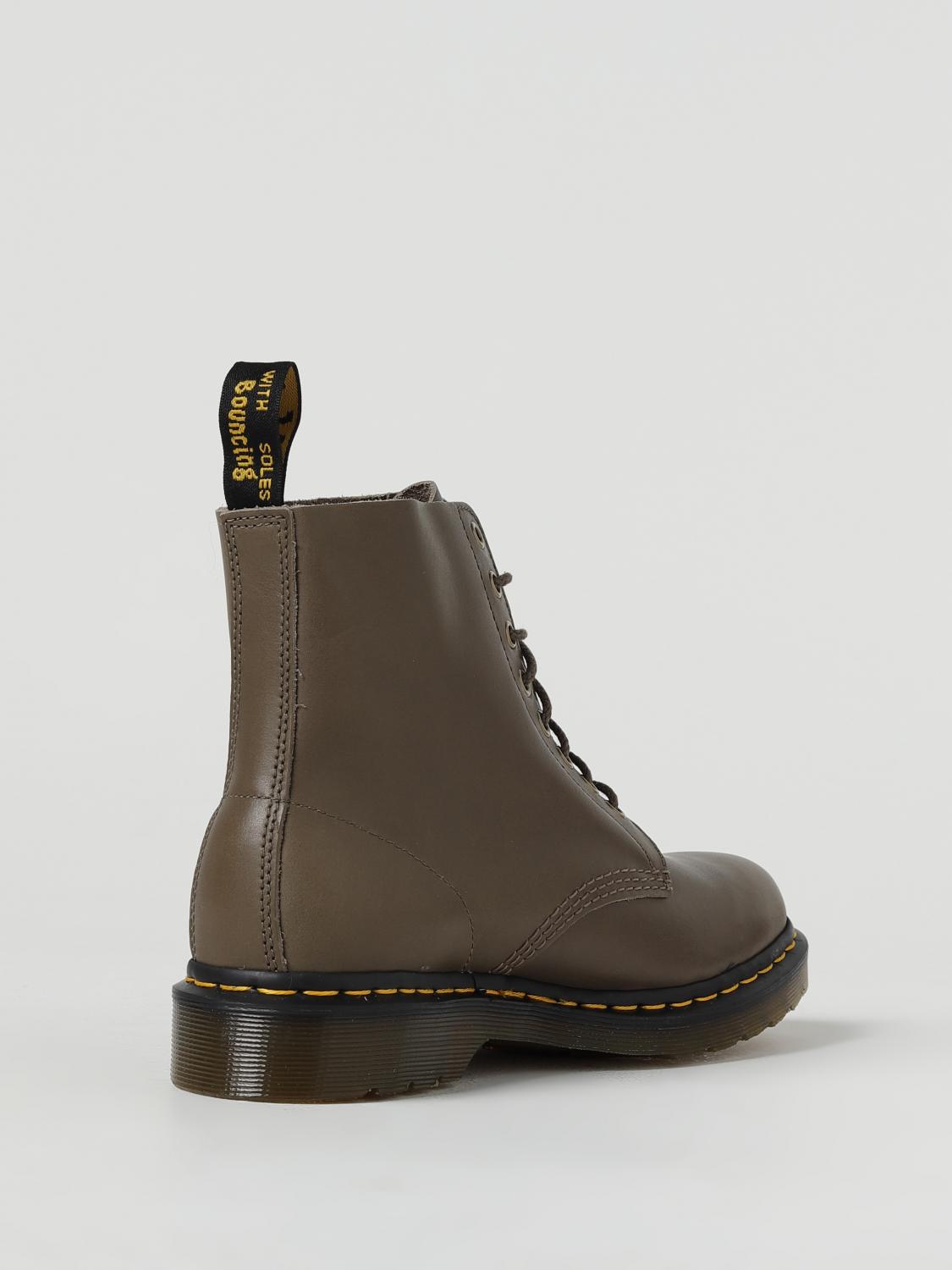 DR. MARTENS STIVALETTI: Stivaletto 1460 Pascal Dr.Martens in pelle, Oliva - Img 3