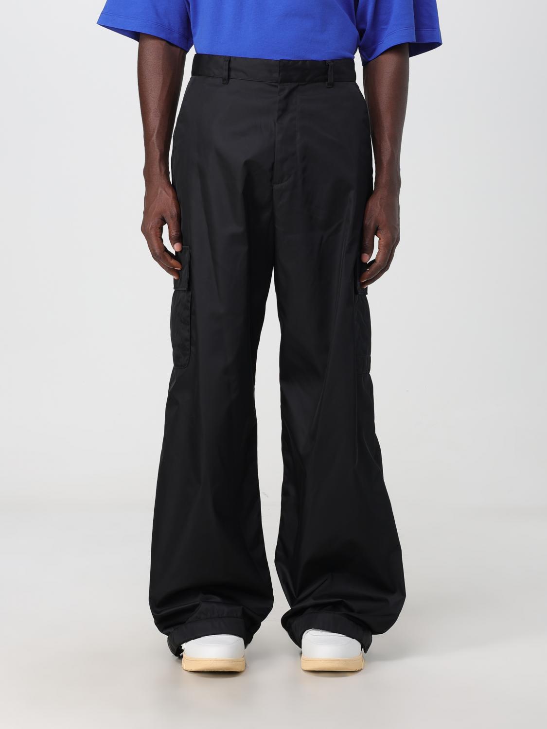 OFF-WHITE PANTS: Pants men Off-white, Black - Img 1