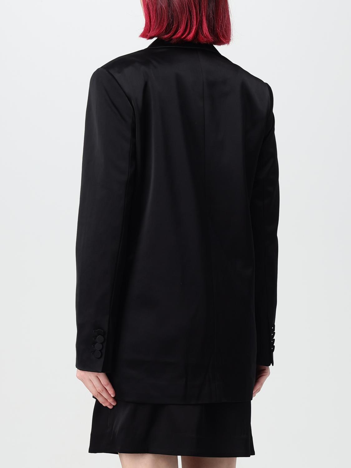 アウターその他 Michael Kors Woman Blazer Black MH3100CAKF 001 Michael Kors Outlet: blazer in synthetic fabric - Black