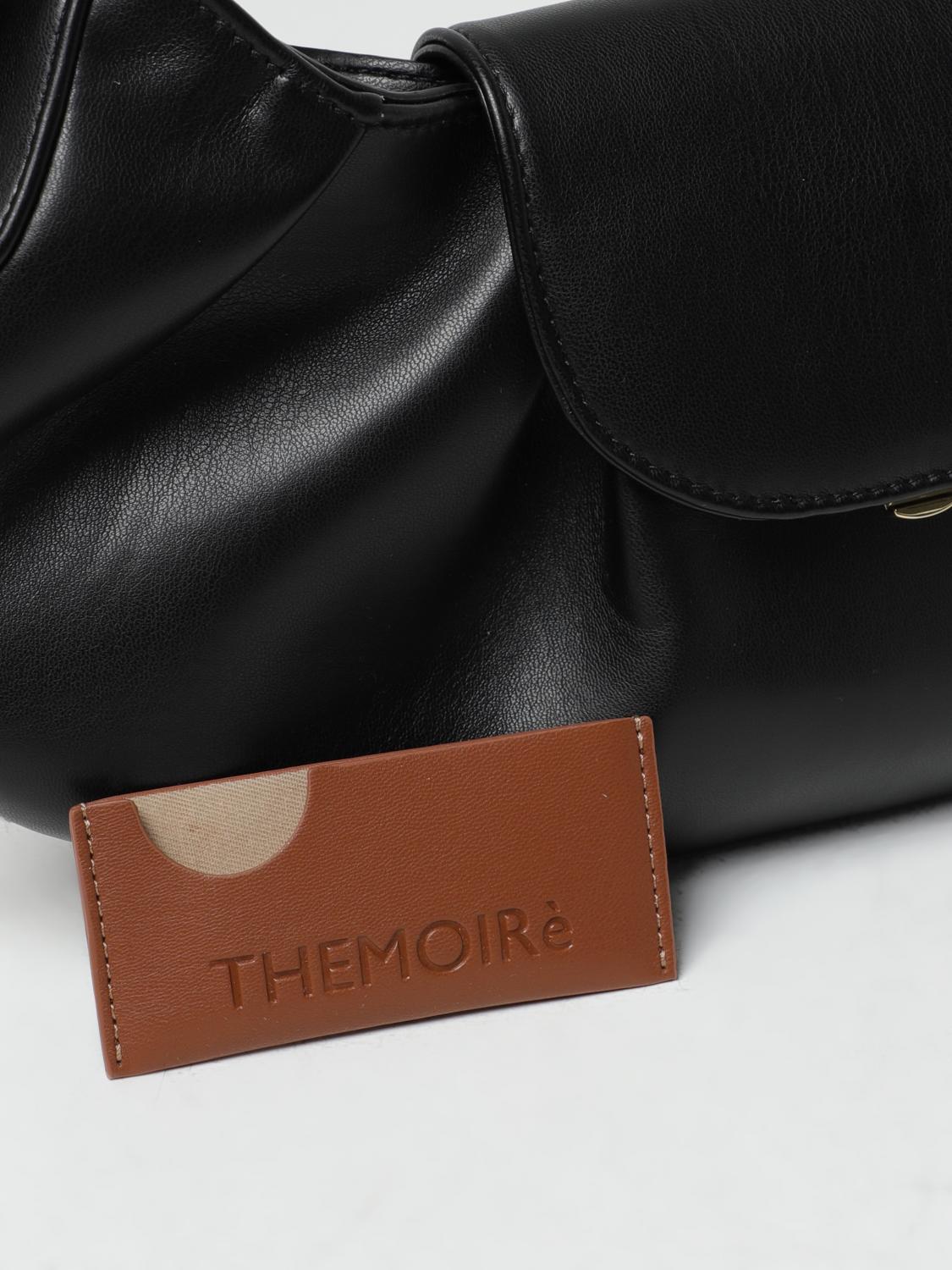 THEMOIRÈ BORSA A SPALLA: Borsa Mimesi Themoirè in pelle sintetica, Nero - Img 3