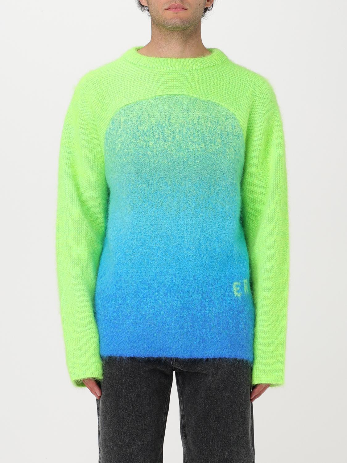 ERL SWEATER: Sweater men Erl, Green - Img 1