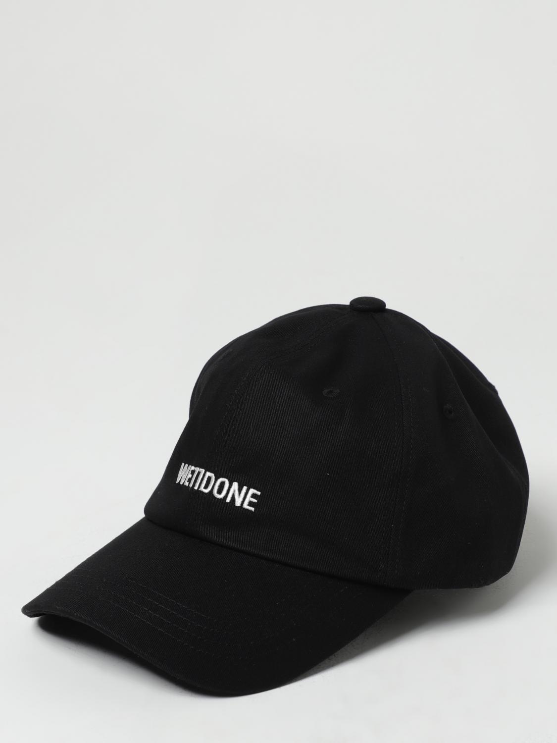 WE11DONE HAT: Hat men We11done, Black - Img 1
