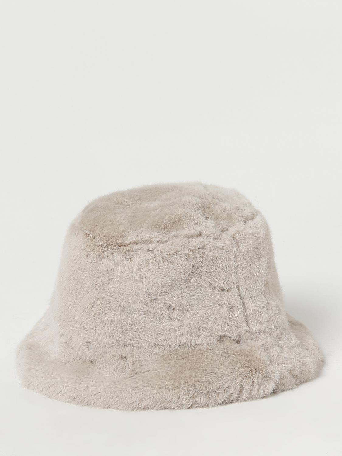 STAND STUDIO CAPPELLO: Cappello Stand Studio in shearling sintetico, Ecru - Img 1