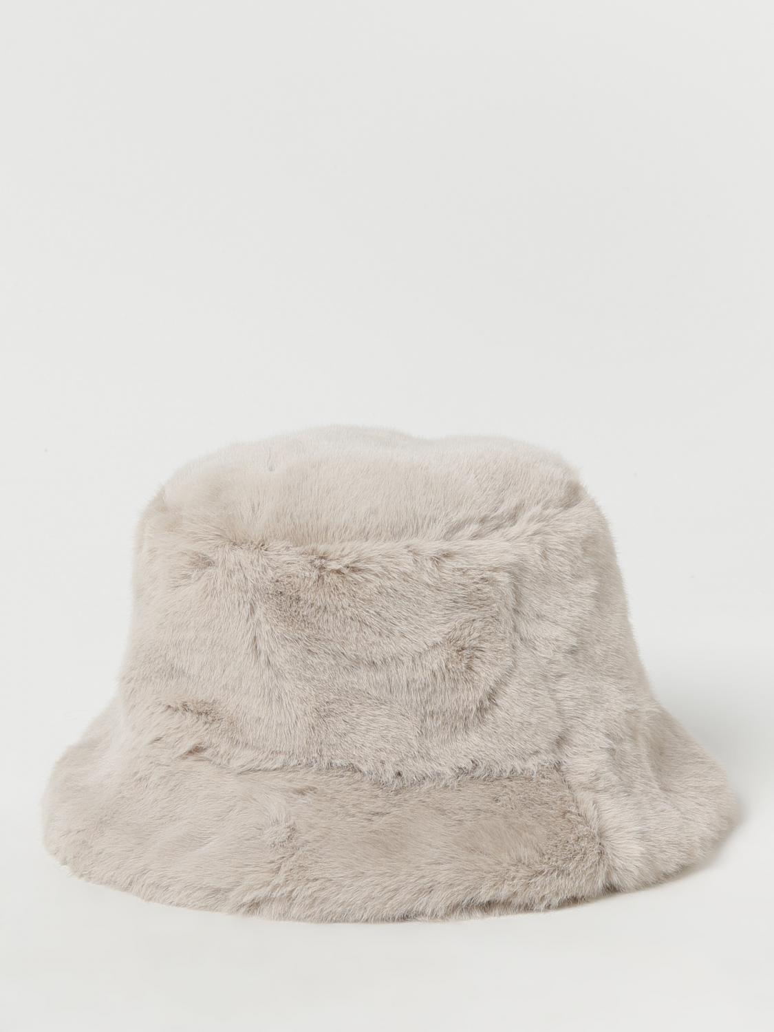 STAND STUDIO CAPPELLO: Cappello Stand Studio in shearling sintetico, Ecru - Img 2