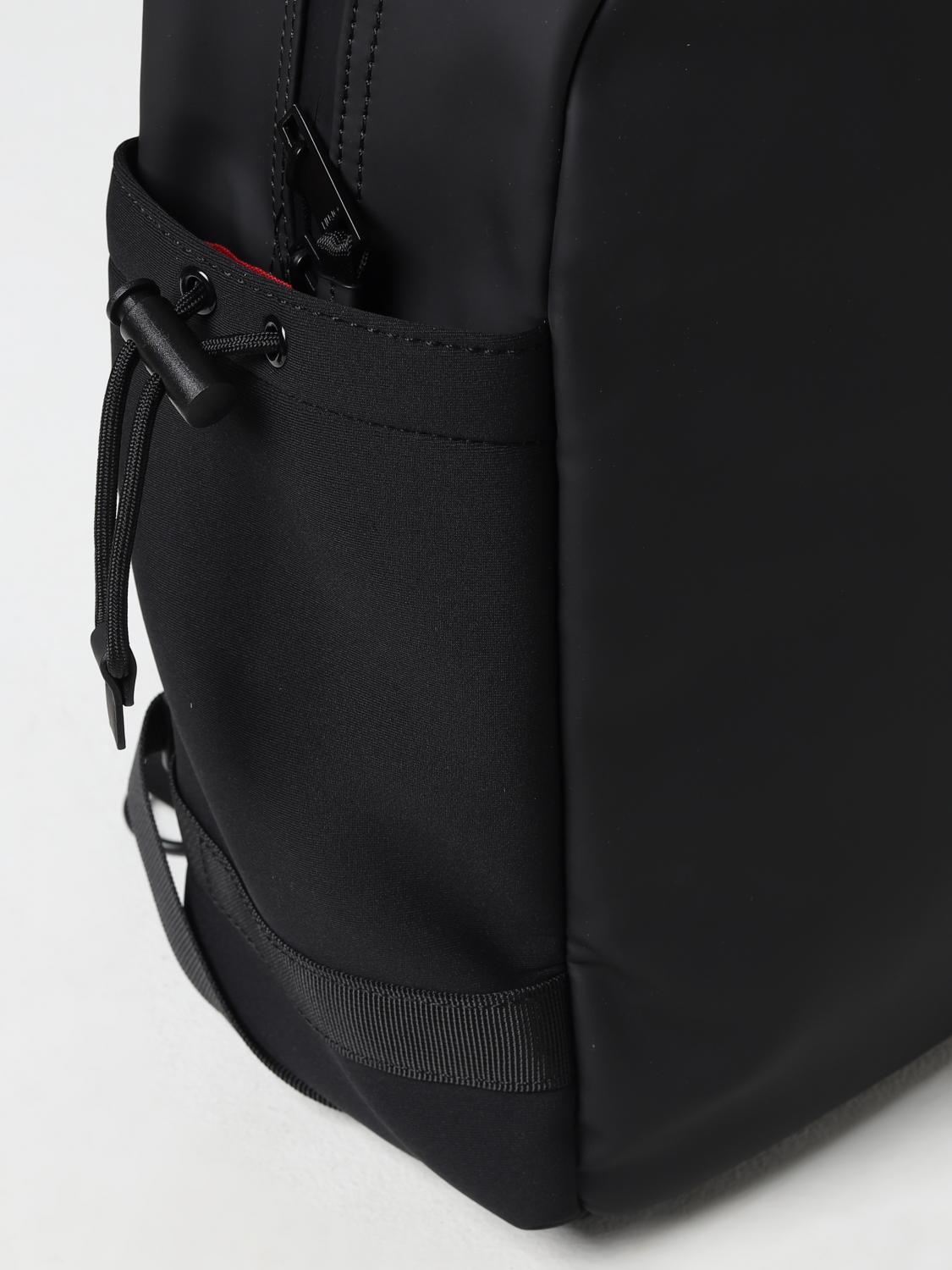 LIU JO ZAINO: Zaino Liu Jo in tessuto gommato e neoprene, Nero - Img 3