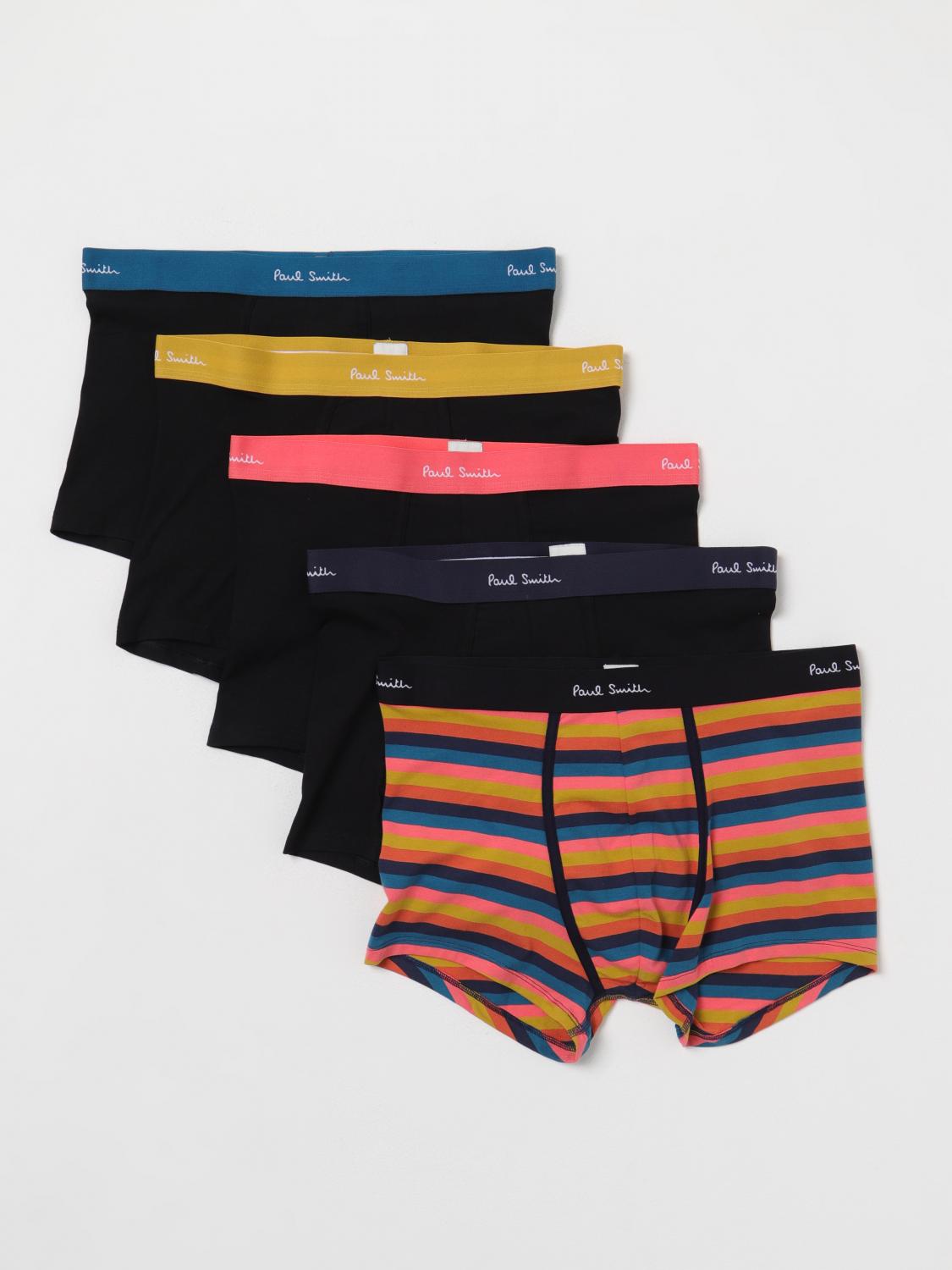 PAUL SMITH INTIMO: Set 5 parigamba Paul Smith in cotone stretch, Nero - Img 1