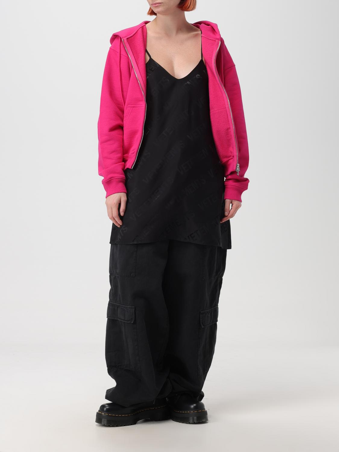 ワンピース VETEMENTS Woman Dress Black WE54DR280B BLACK Vetements Outlet: Dress woman - Black | Vetements dress