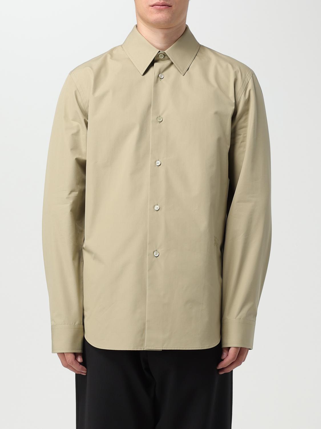 BURBERRY: Shirt men - Beige | Burberry shirt 8076432 online