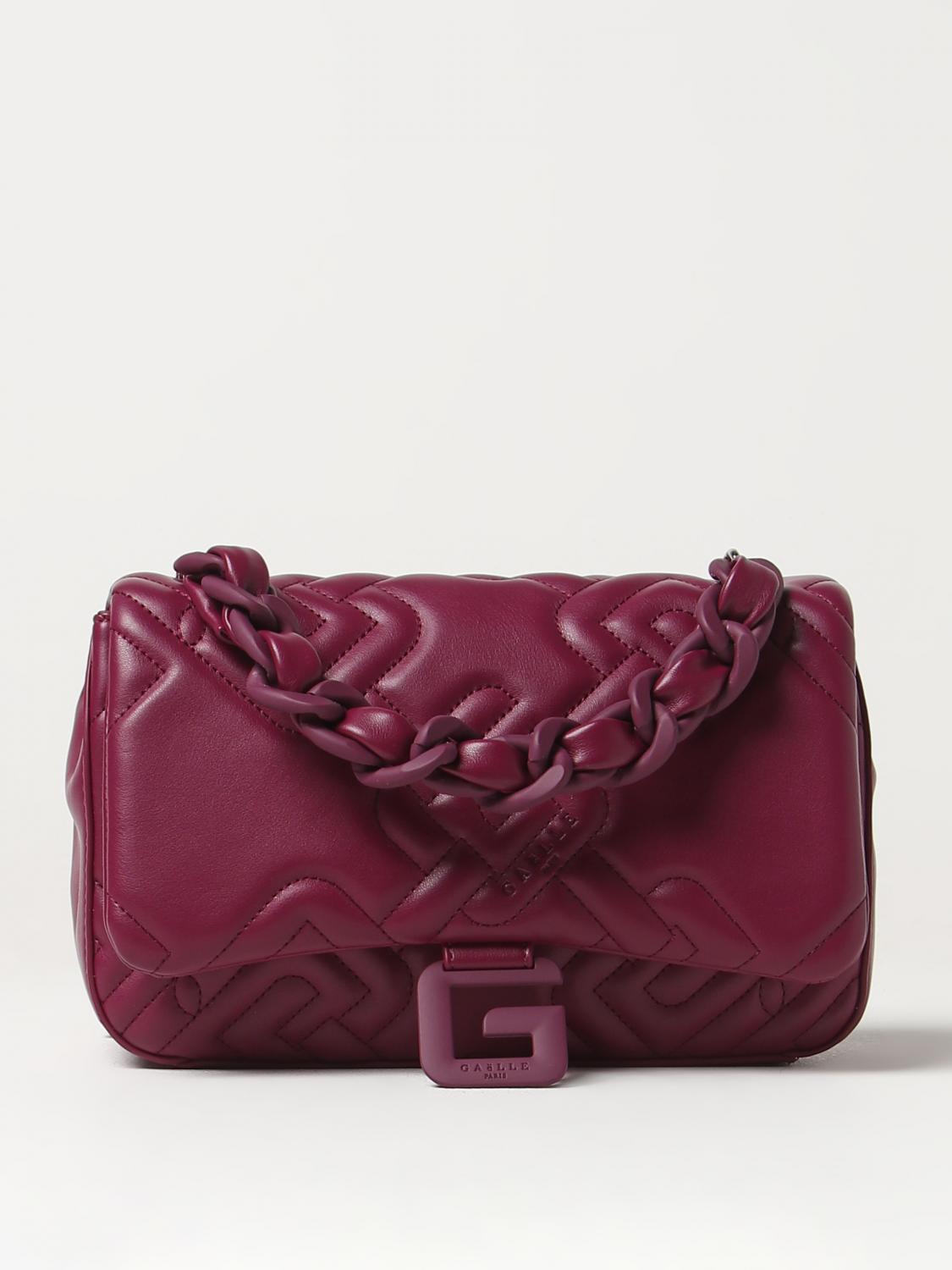 GAËLLE PARIS: Borsa Gaëlle Paris in nappa sintetica con logo