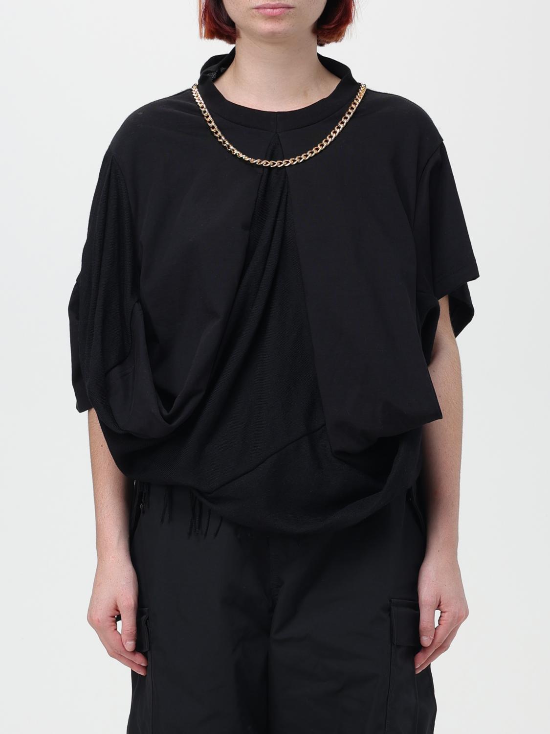 JUNYA WATANABE T-SHIRT: T-shirt femme Junya Watanabe, Noir - Img 1