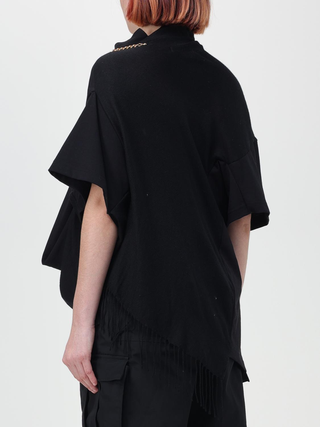 JUNYA WATANABE T-SHIRT: T-shirt femme Junya Watanabe, Noir - Img 3