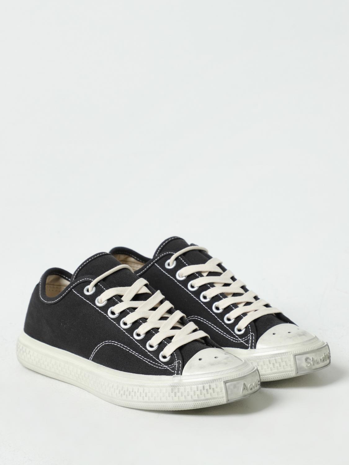 ACNE STUDIOS：スニーカー レディース - ブラック | GIGLIO.COM